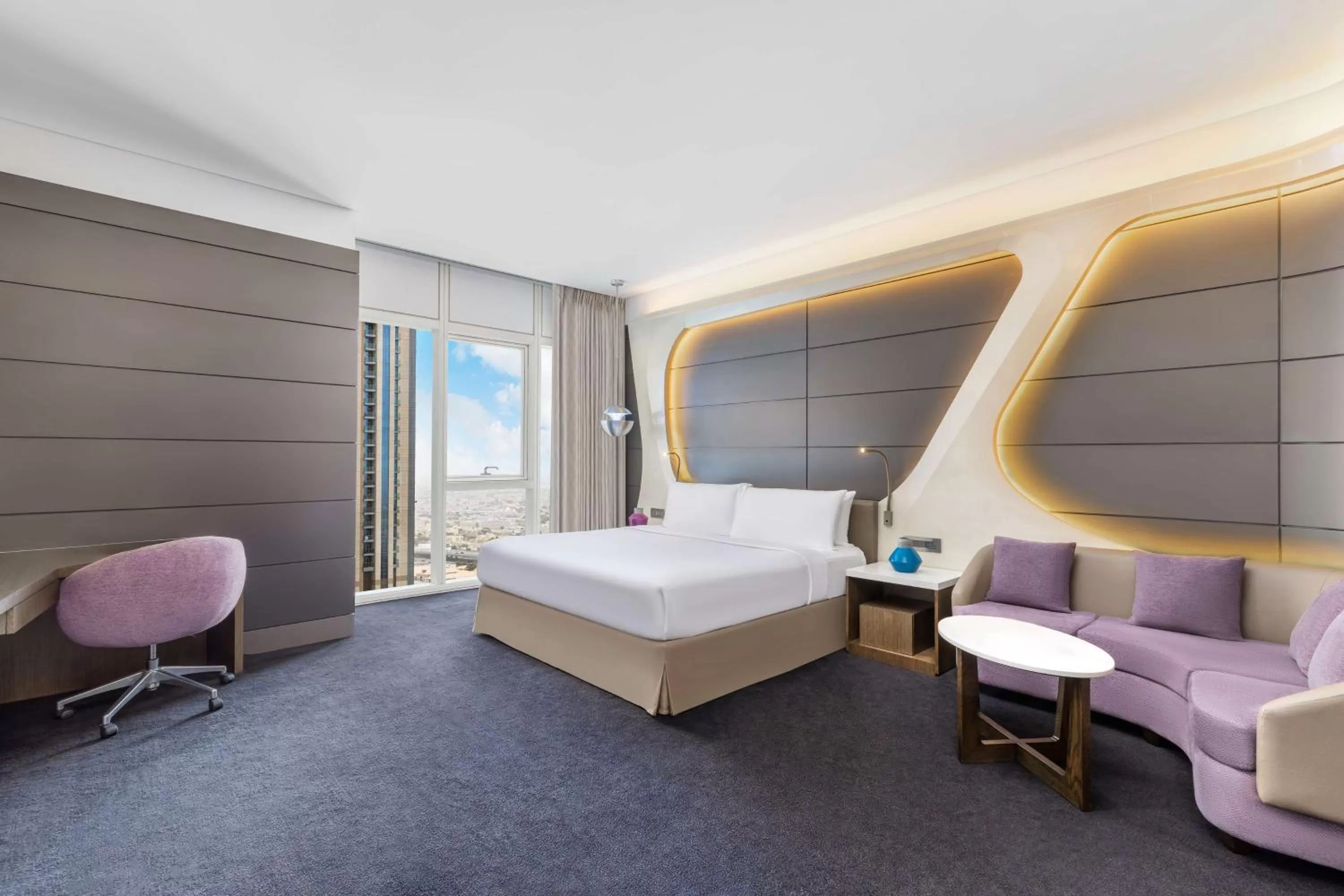 Grand Deluxe King Suite in V Hotel Dubai, Curio Collection by Hilton