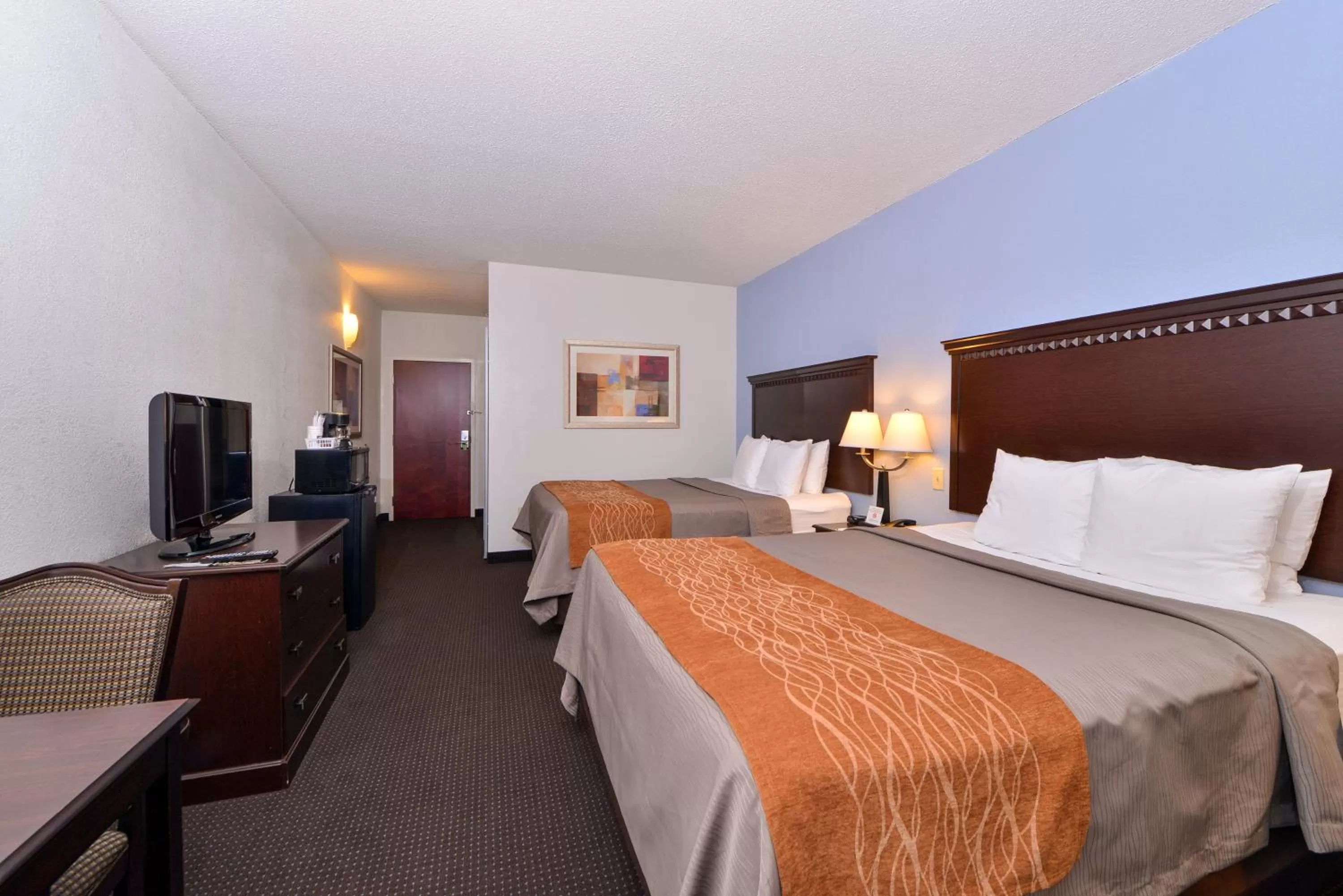 Queen Room with Two Queen Beds - Non-Smoking in Comfort Inn & Suites Lumberton Central I-95