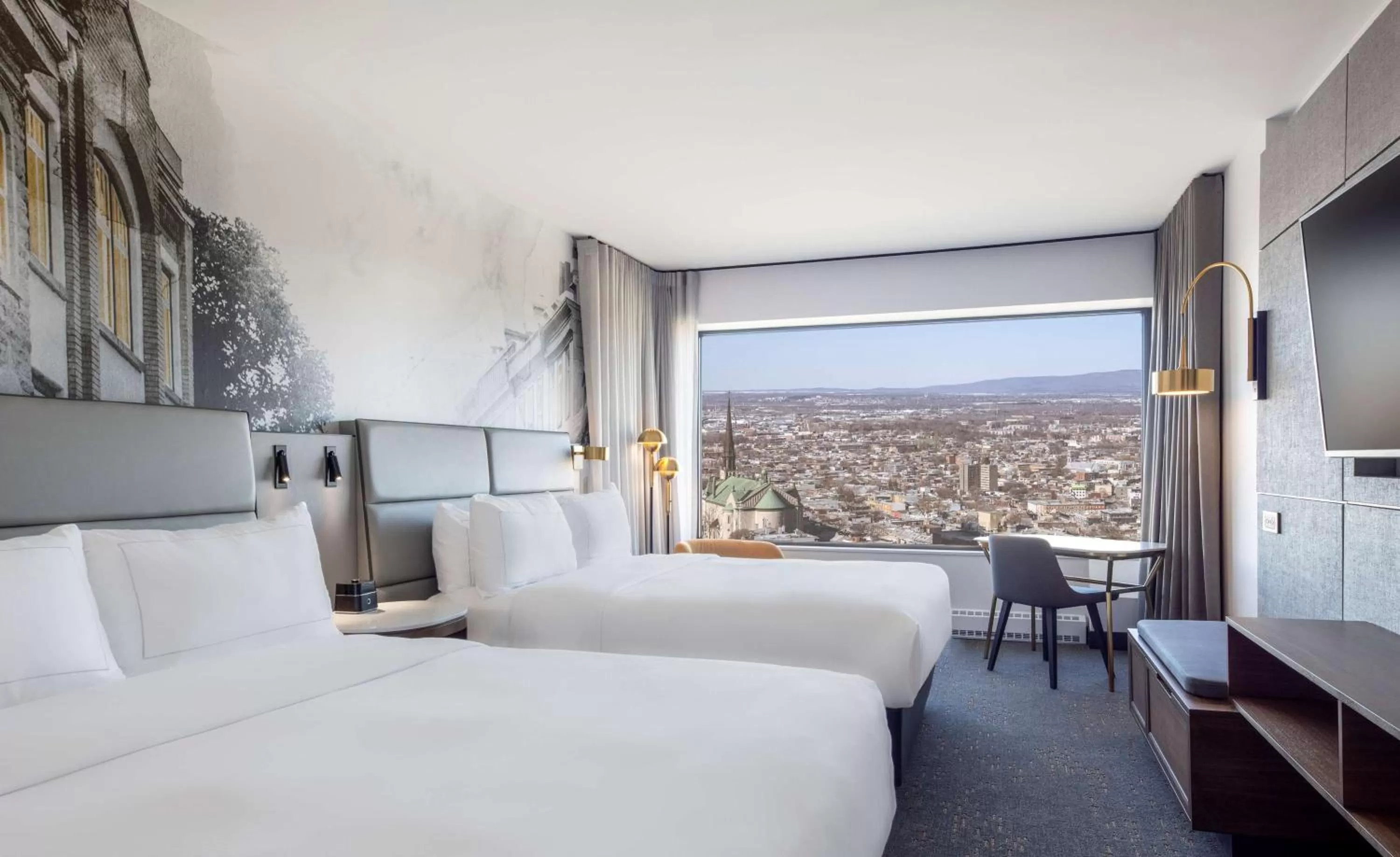 Executive Queen Room with Two Queen Beds in Hilton Quebec