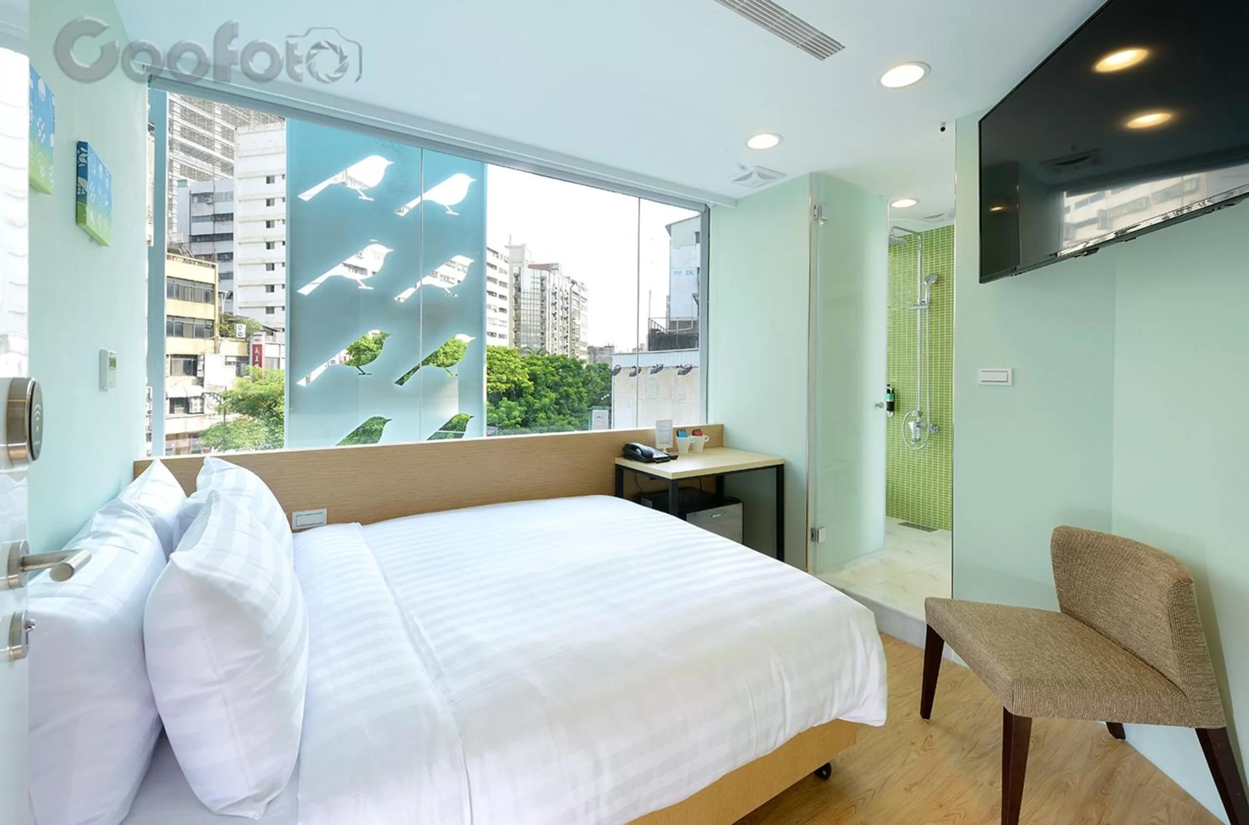 Standard Double Room with View in Shin Sei Bashi Hotel