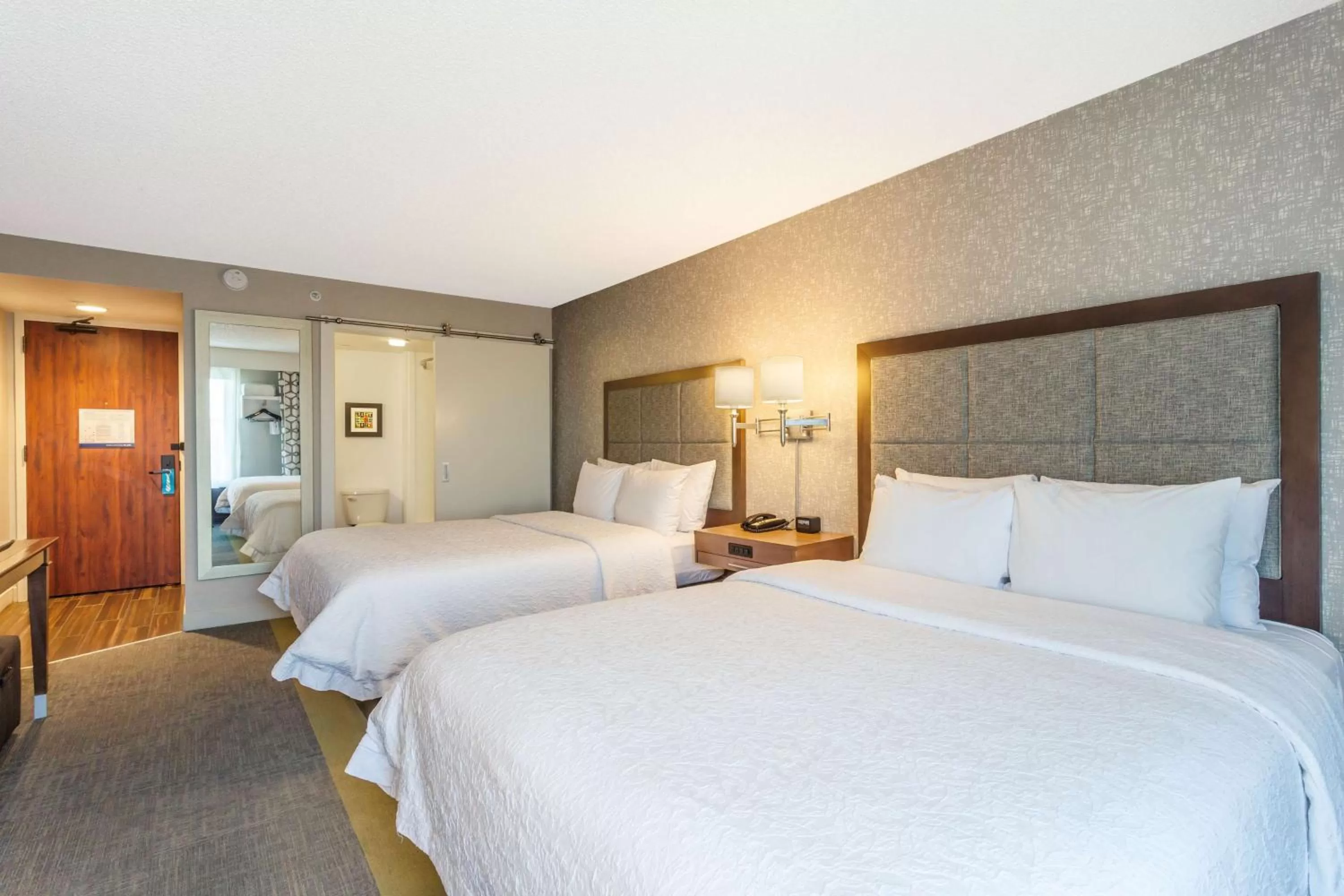 Queen Room with Two Queen Beds - Non-Smoking in Hampton Inn Salt Lake City Downtown