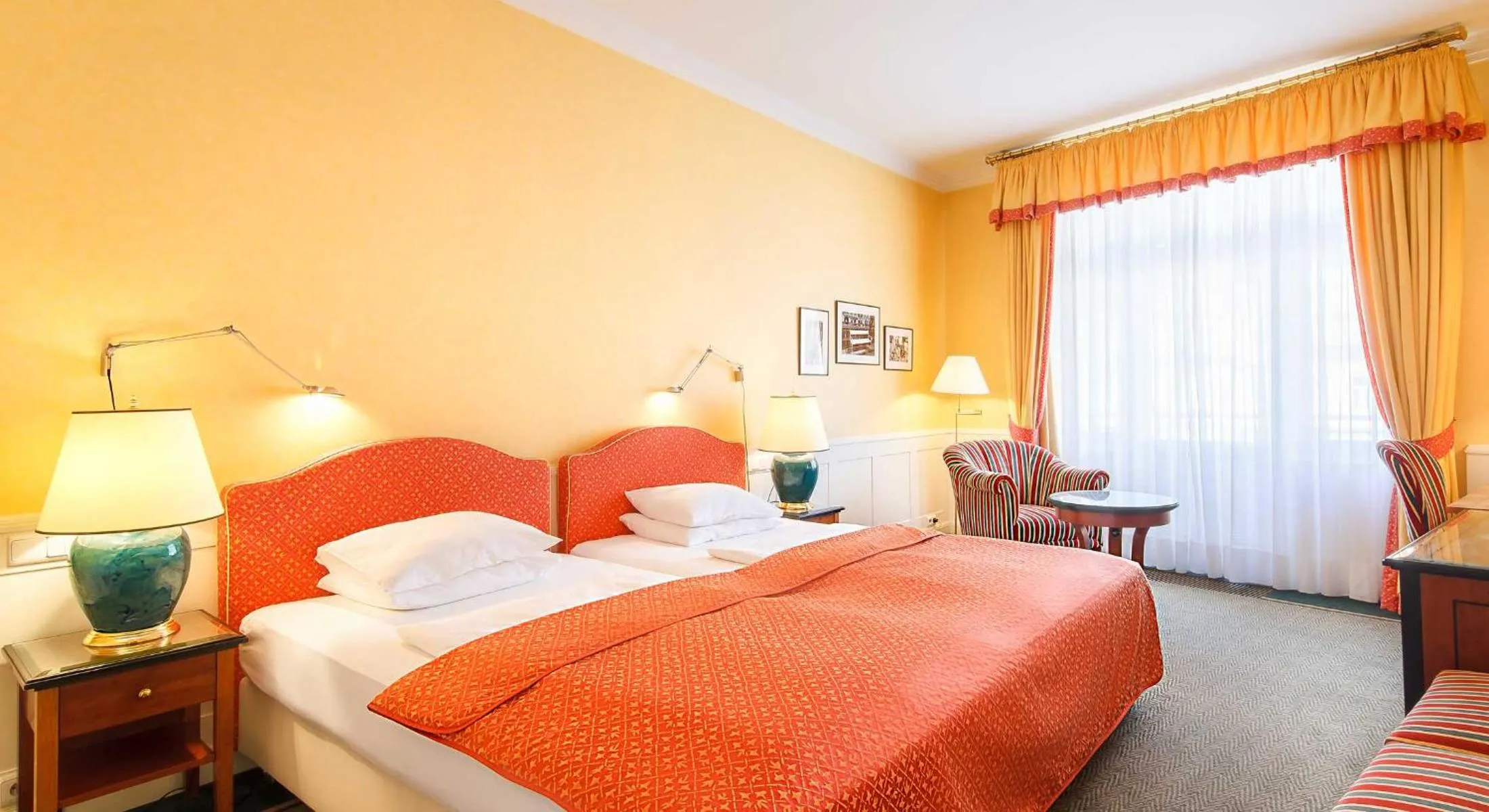 Deluxe Double or Twin Room with River View and Balcony in Dvorak Spa & Wellness