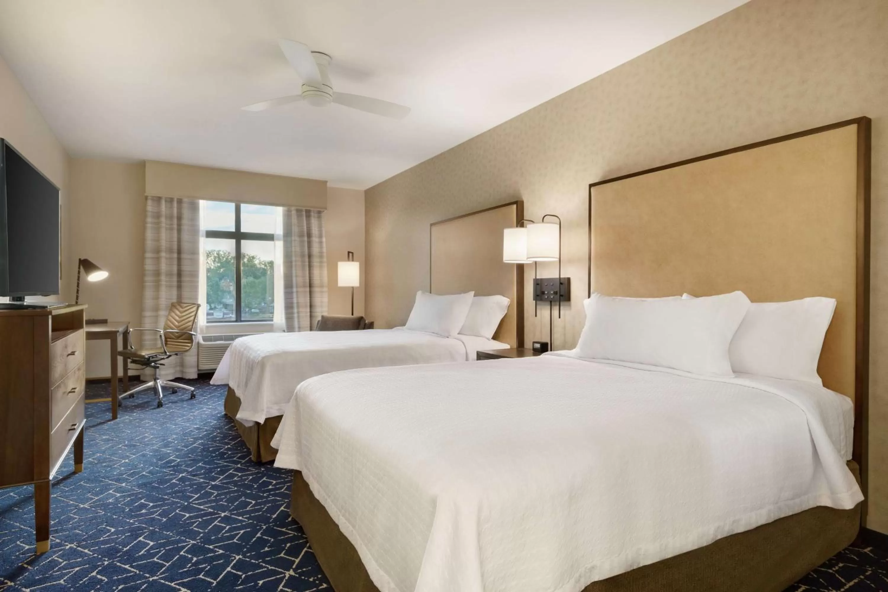 One-Bedroom Queen Suite with Two Queen Beds - Non-Smoking in Homewood Suites by Hilton Albany Crossgates Mall