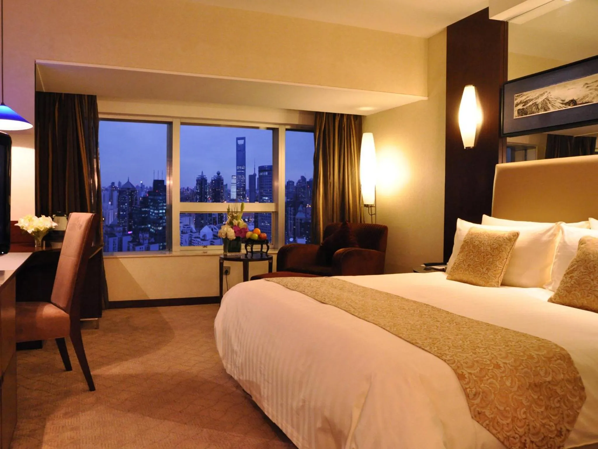 Deluxe Double Room in Jinling Purple Mountain Hotel Shanghai（Shanghai Grand Trustel Purple Mountain Hotel）