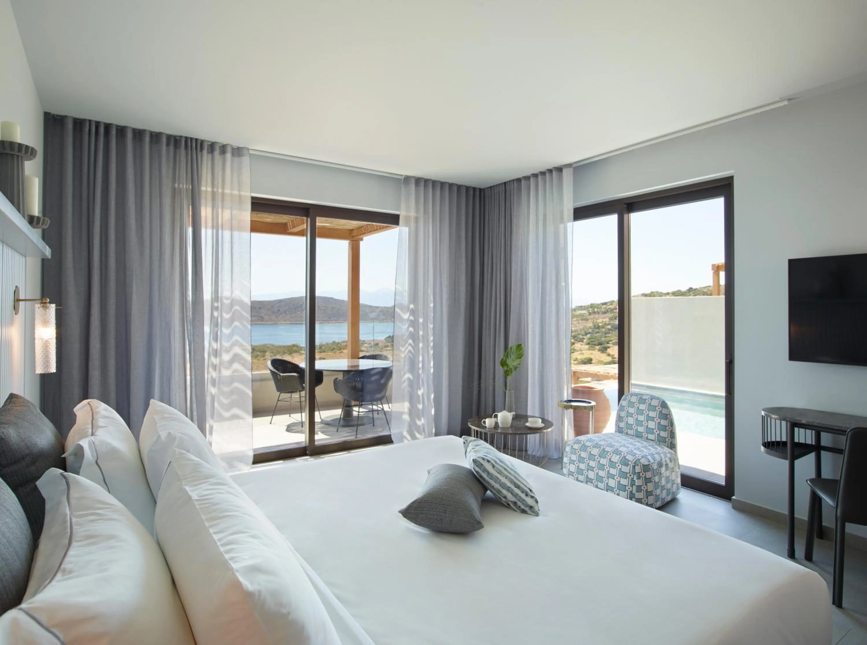 Two Bedroom Interconnecting Rooms with Private Pool - Sea View in Cayo Exclusive Resort & Spa