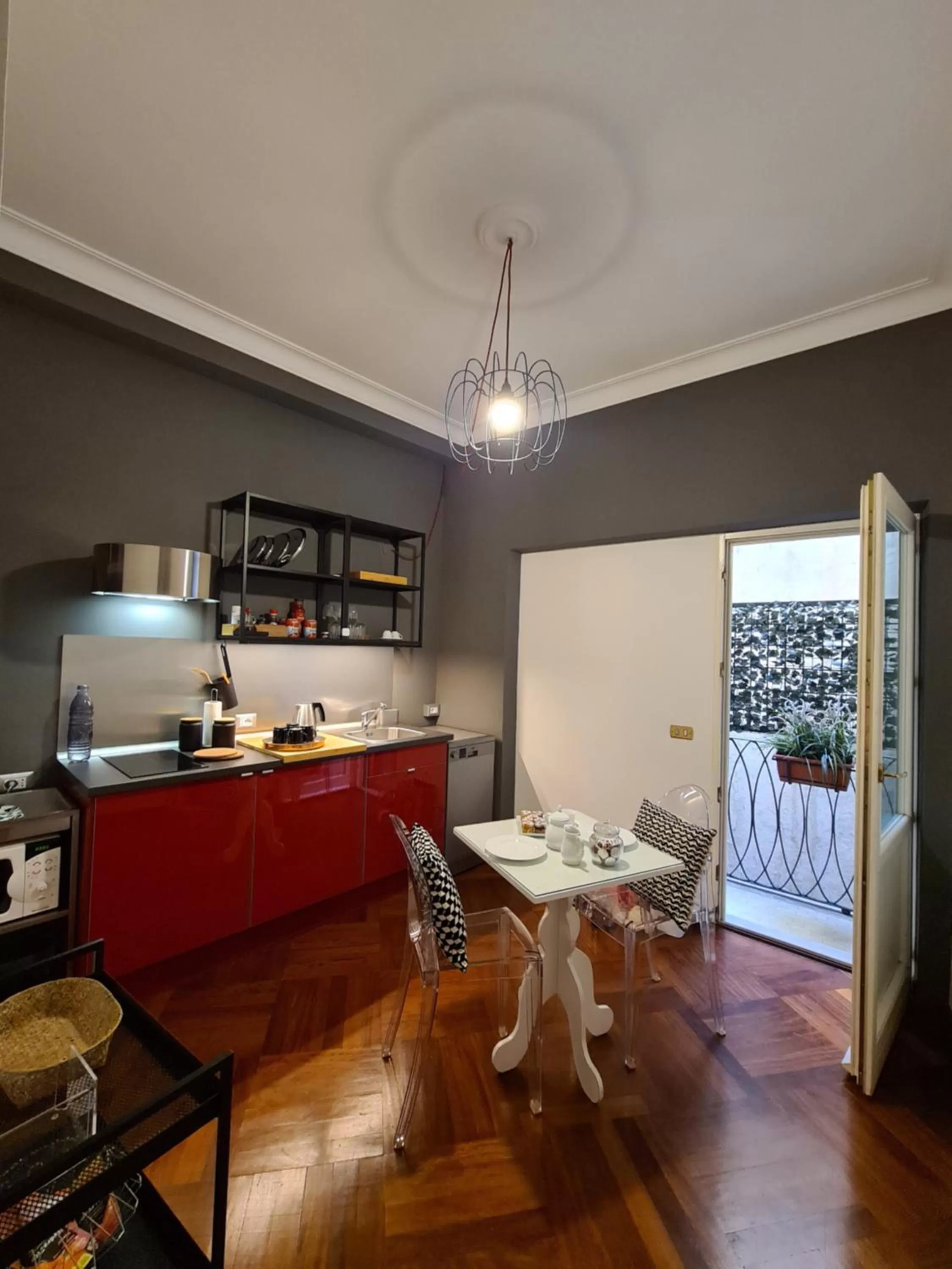 Kitchen or kitchenette in All'Orologio