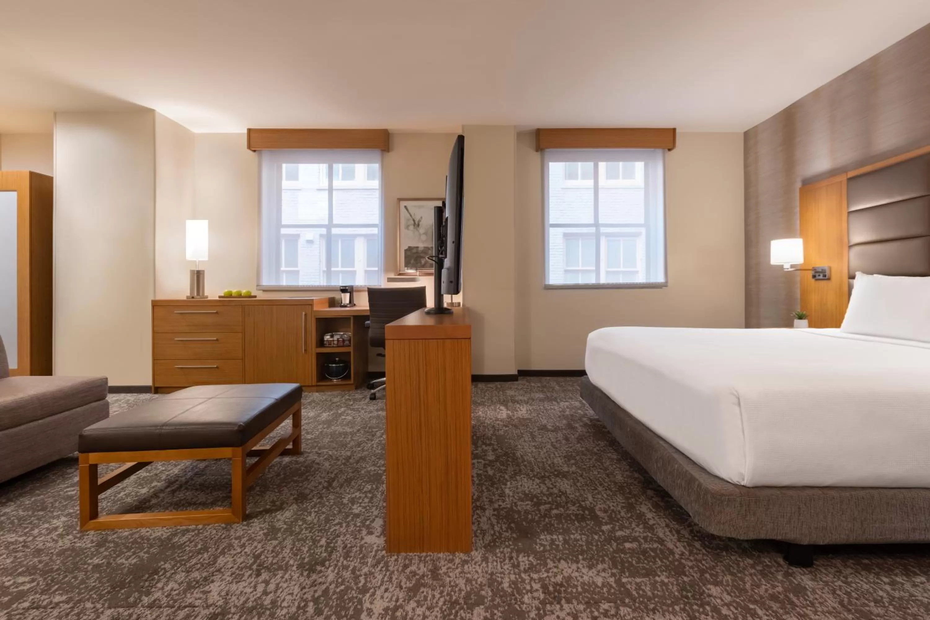King Room with Sofa Bed and Roll-In Shower - Disability Access in Hyatt Place Houston Downtown