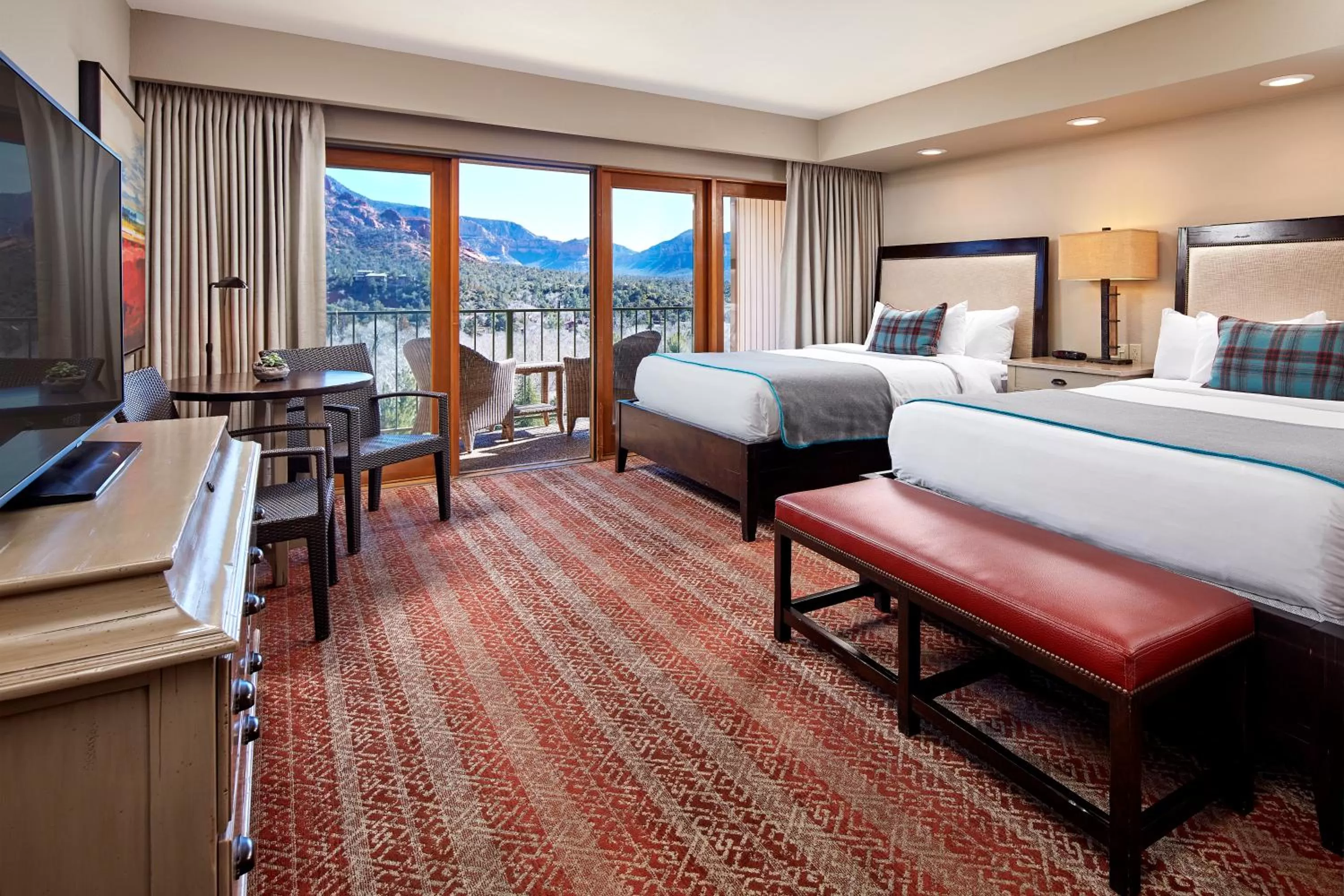 Red Rock Two Queen Room in The Cliffs