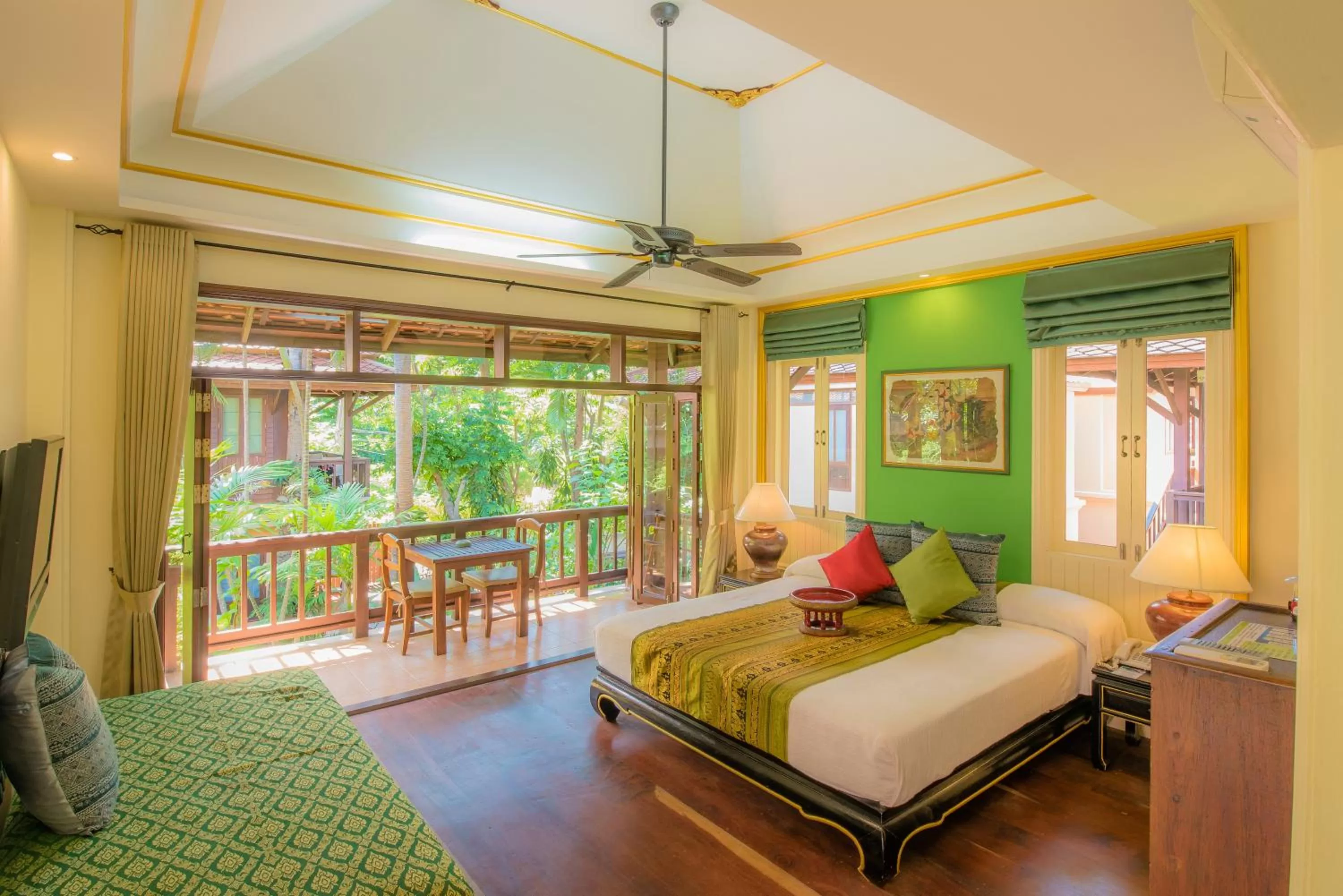 Gold Forest Upstairs Room with Forest View in Rabbit Resort Pattaya