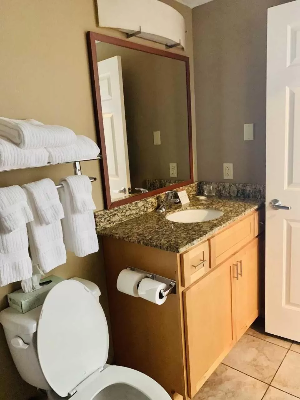 Queen Studio Suite with Roll In Shower - Mobility Accessible in Candlewood Suites Harrisburg I-81 Hershey Area by IHG