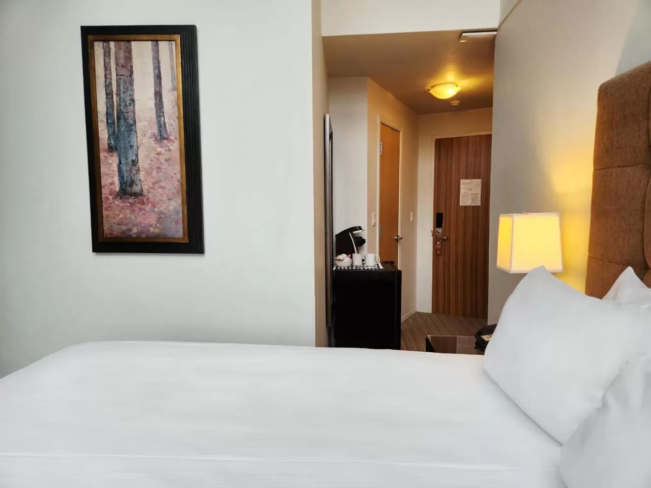 Village Micro Queen Room in Executive Inn Whistler