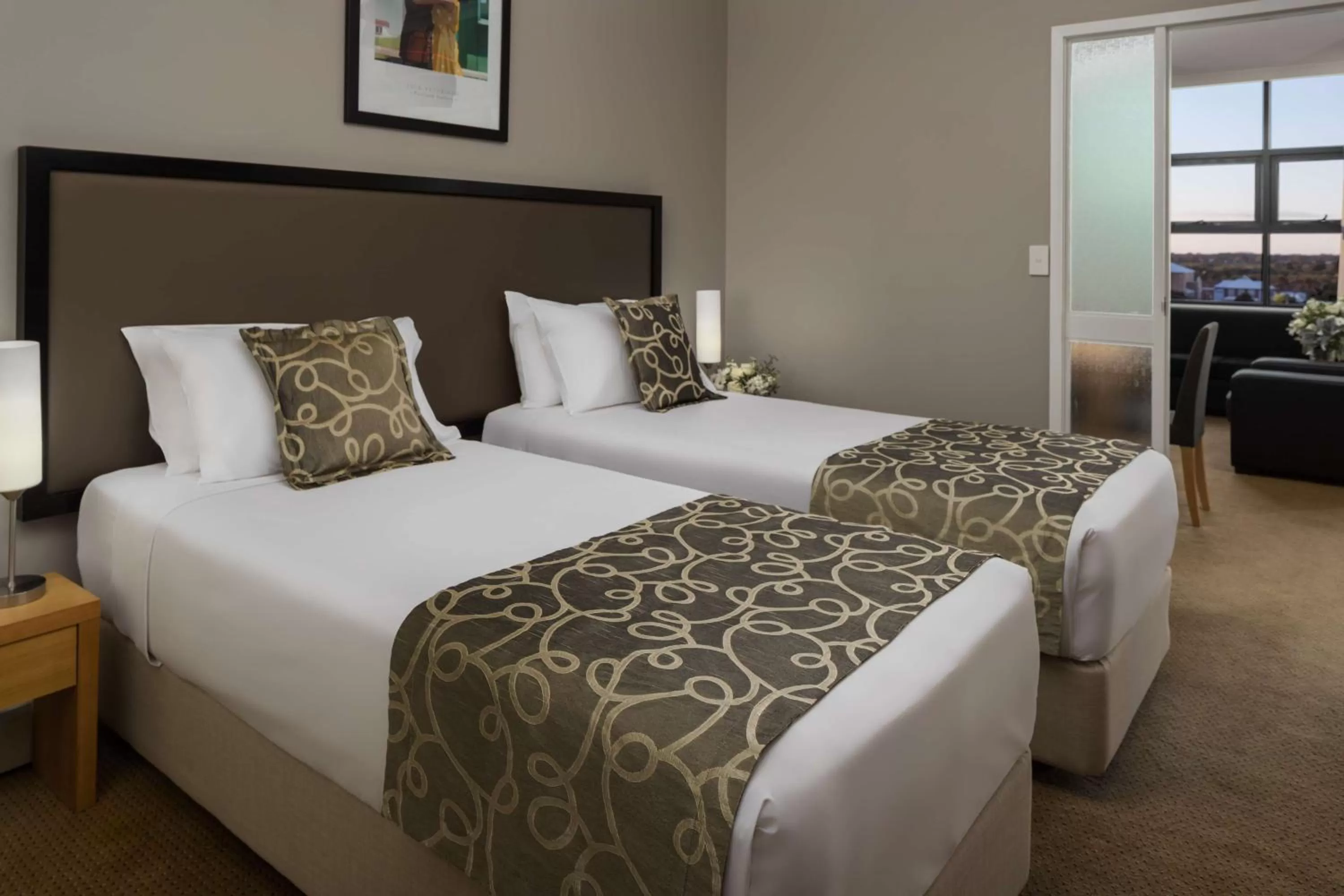One-Bedroom Twin Suite in Rydges Mackay Suites