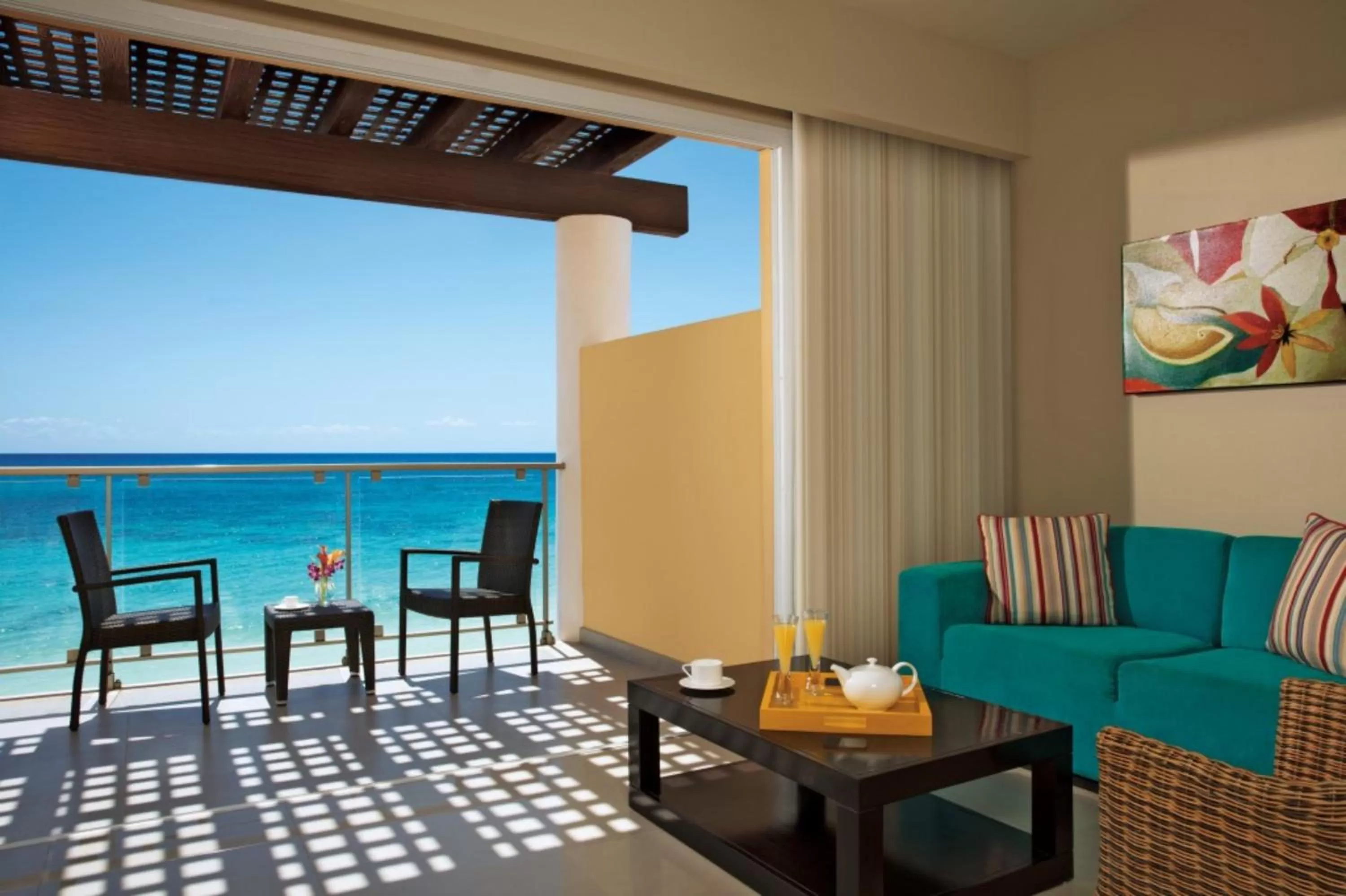 Preferred Club Ocean Front Triple in Dreams Jade Resort & Spa - All Inclusive