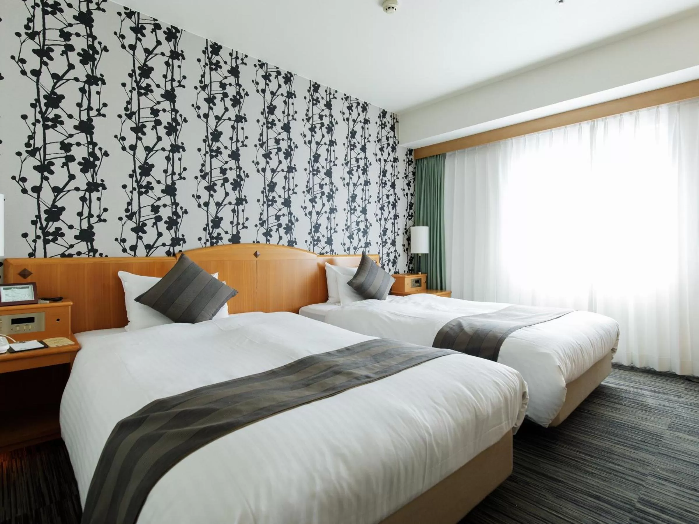 Twin Room with Park View - single occupancy - Non-Smoking in Okayama Koraku Hotel