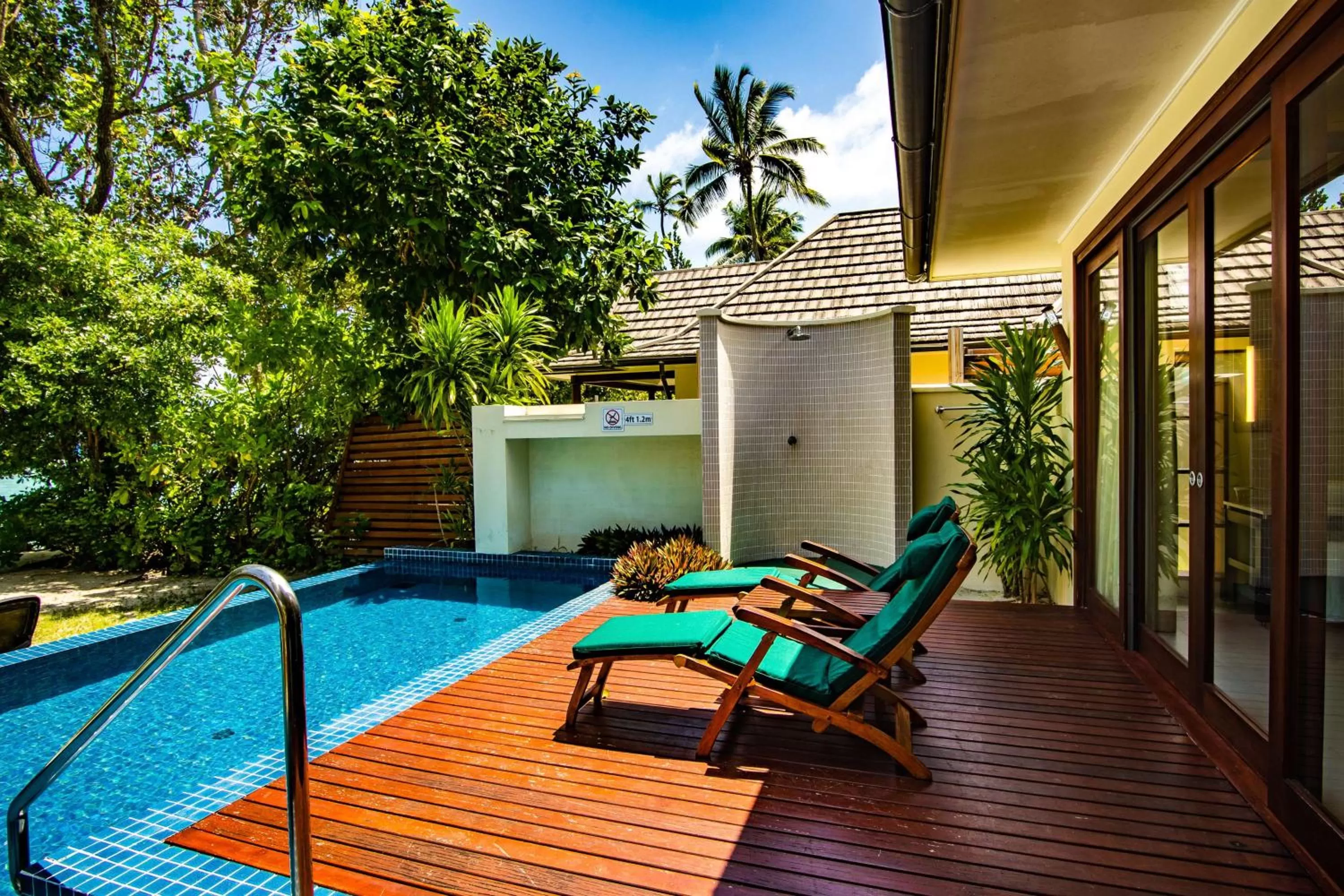Deluxe Beachfront Villa with Private Pool in Hilton Seychelles Labriz Resort & Spa