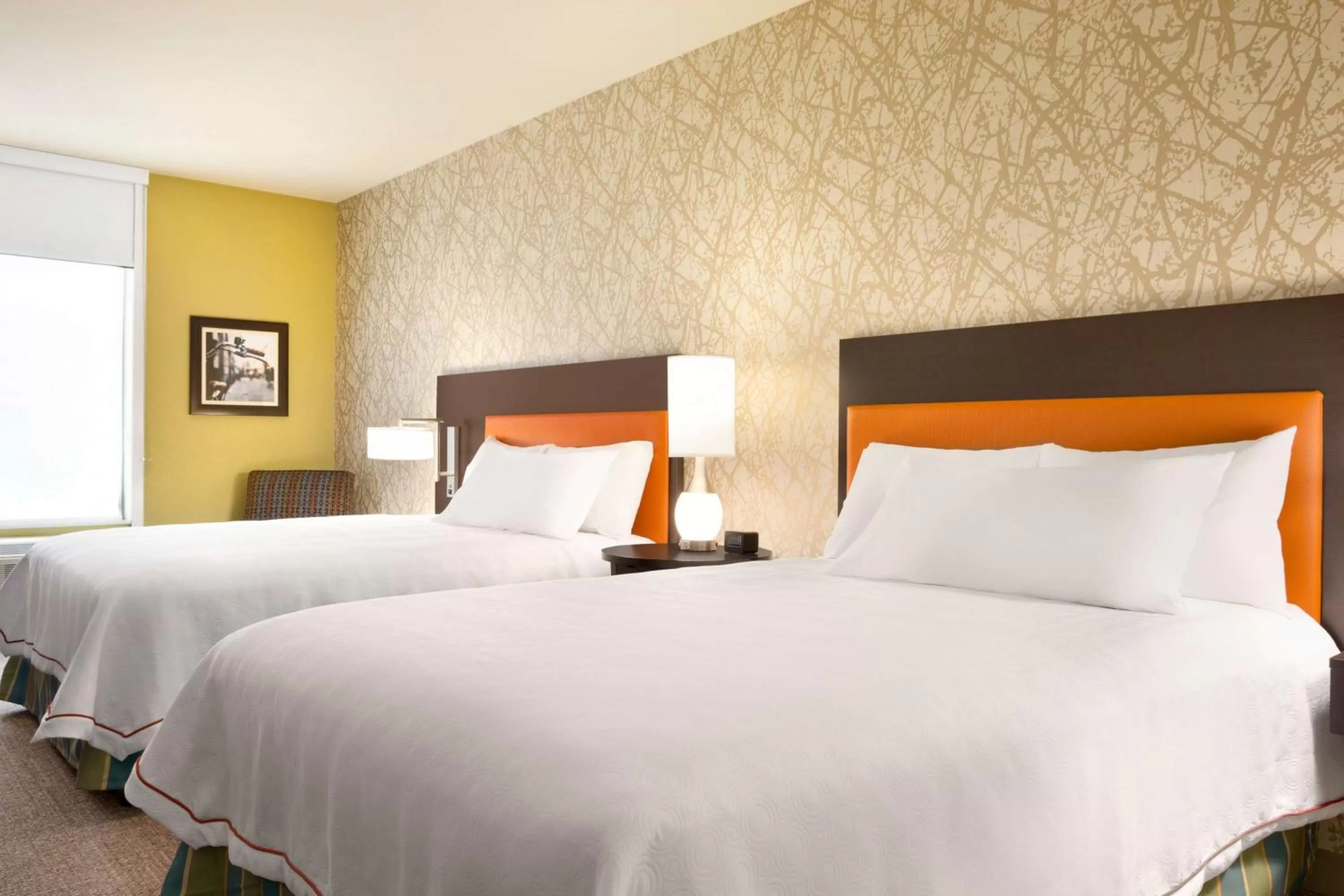 Queen Studio with Two Queen Beds - Non-Smoking in Home2 Suites By Hilton Birmingham Downtown