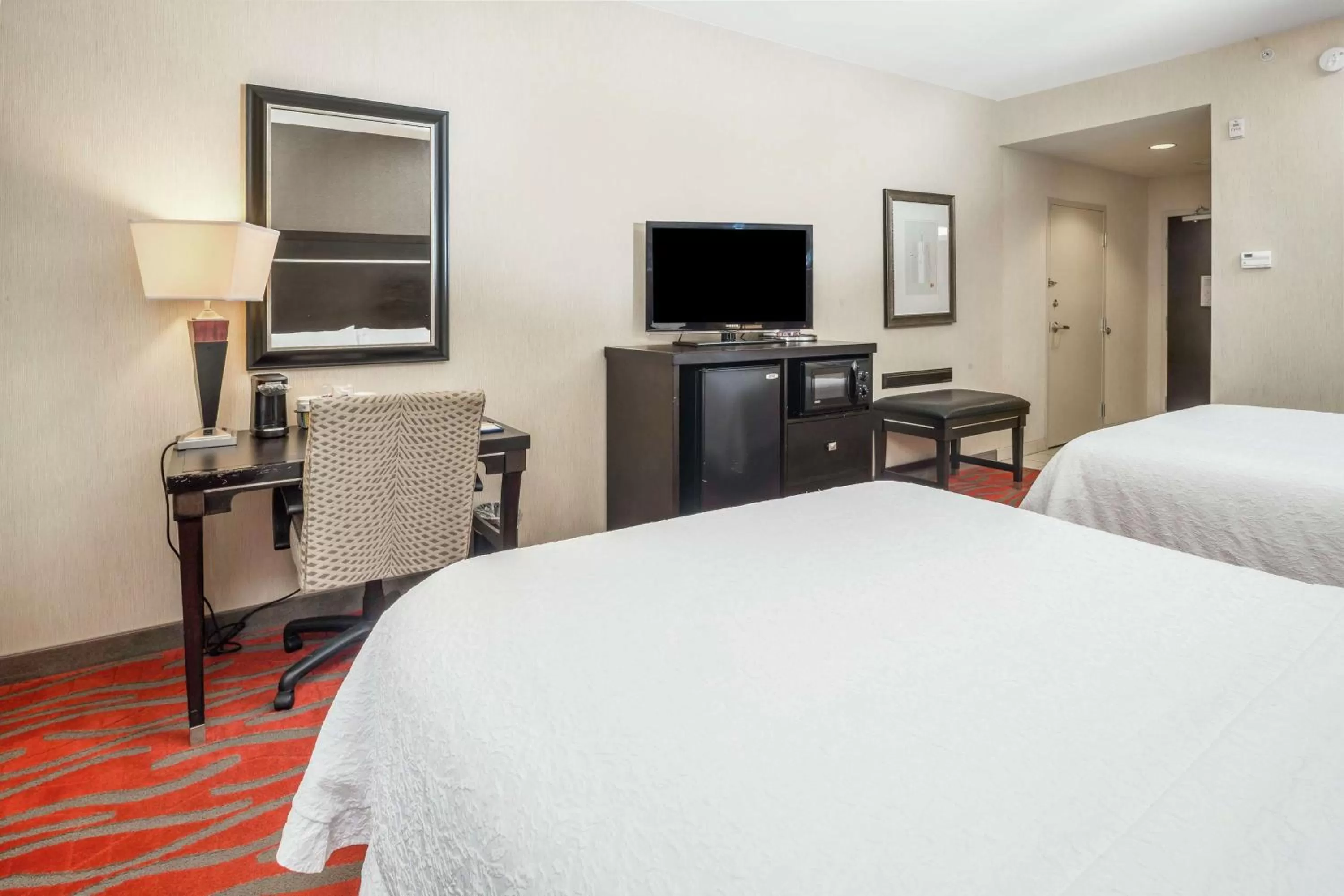 Room with Two Queen Beds - Non-Smoking in Hampton Inn and Suites Tulsa/Catoosa