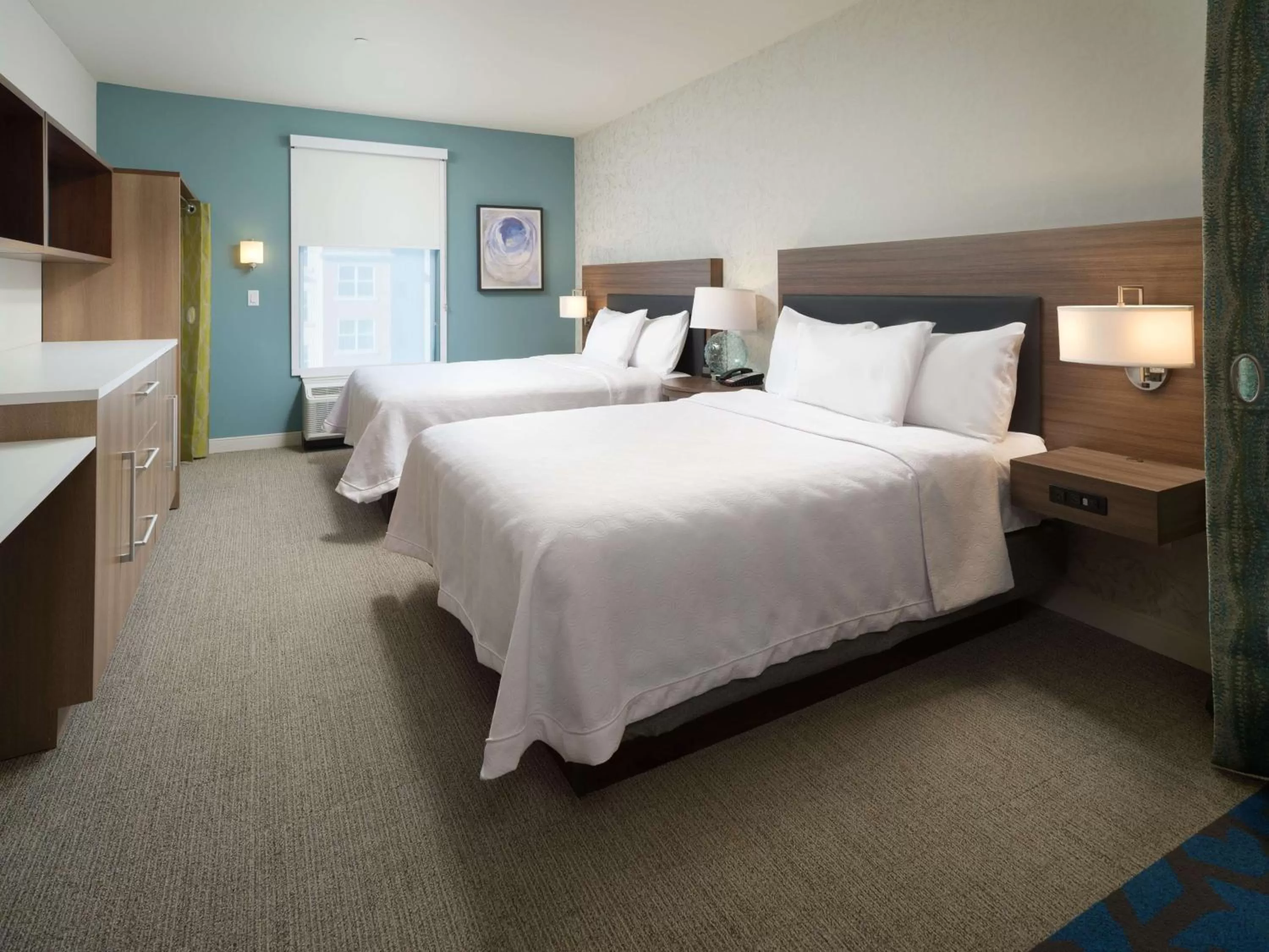 Queen Studio with Two Queen Beds - Non-Smoking in Home2 Suites By Hilton Chattanooga Hamilton Place
