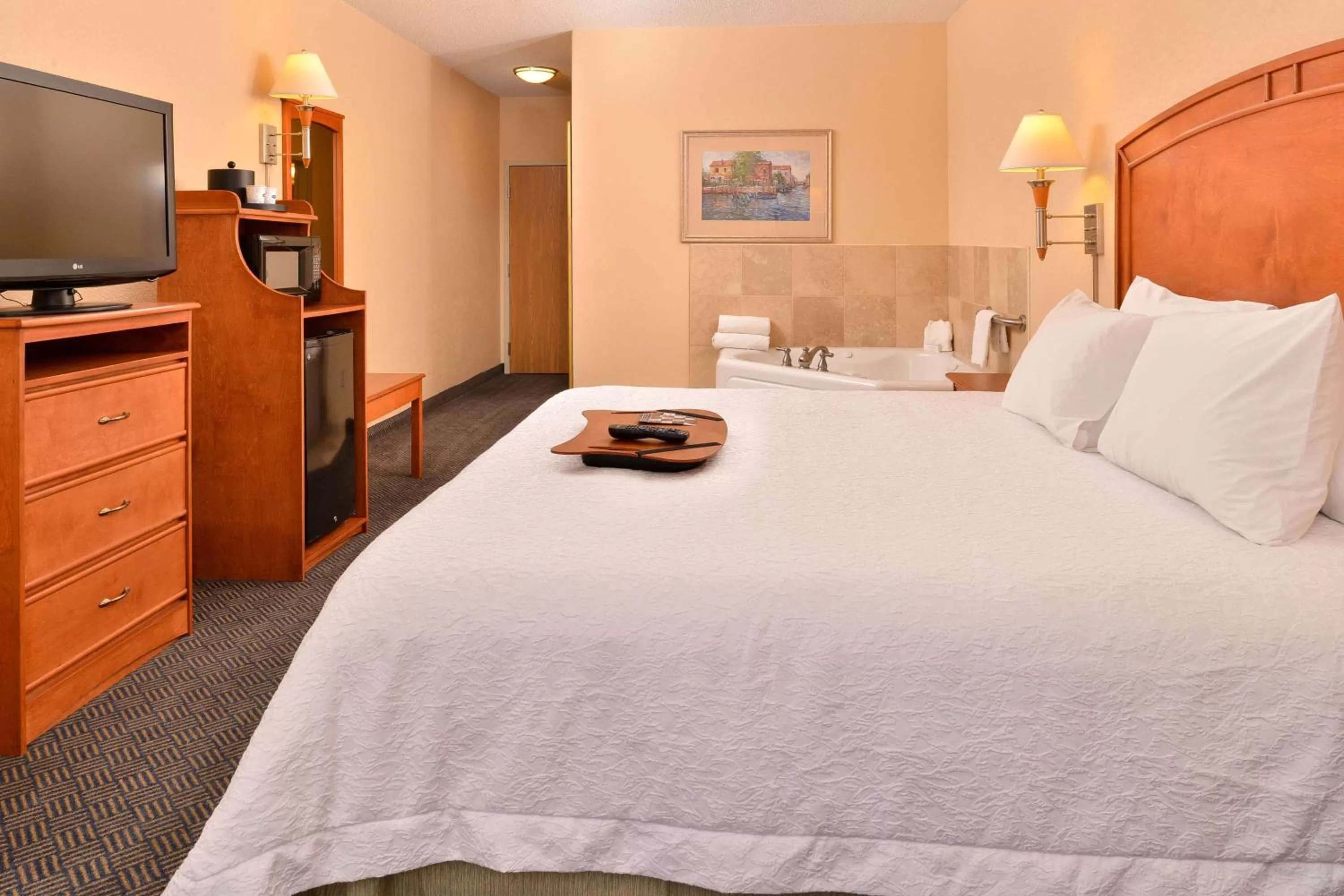 King Studio Suite with Whirlpool - Non-Smoking in Hampton Inn Grand Island