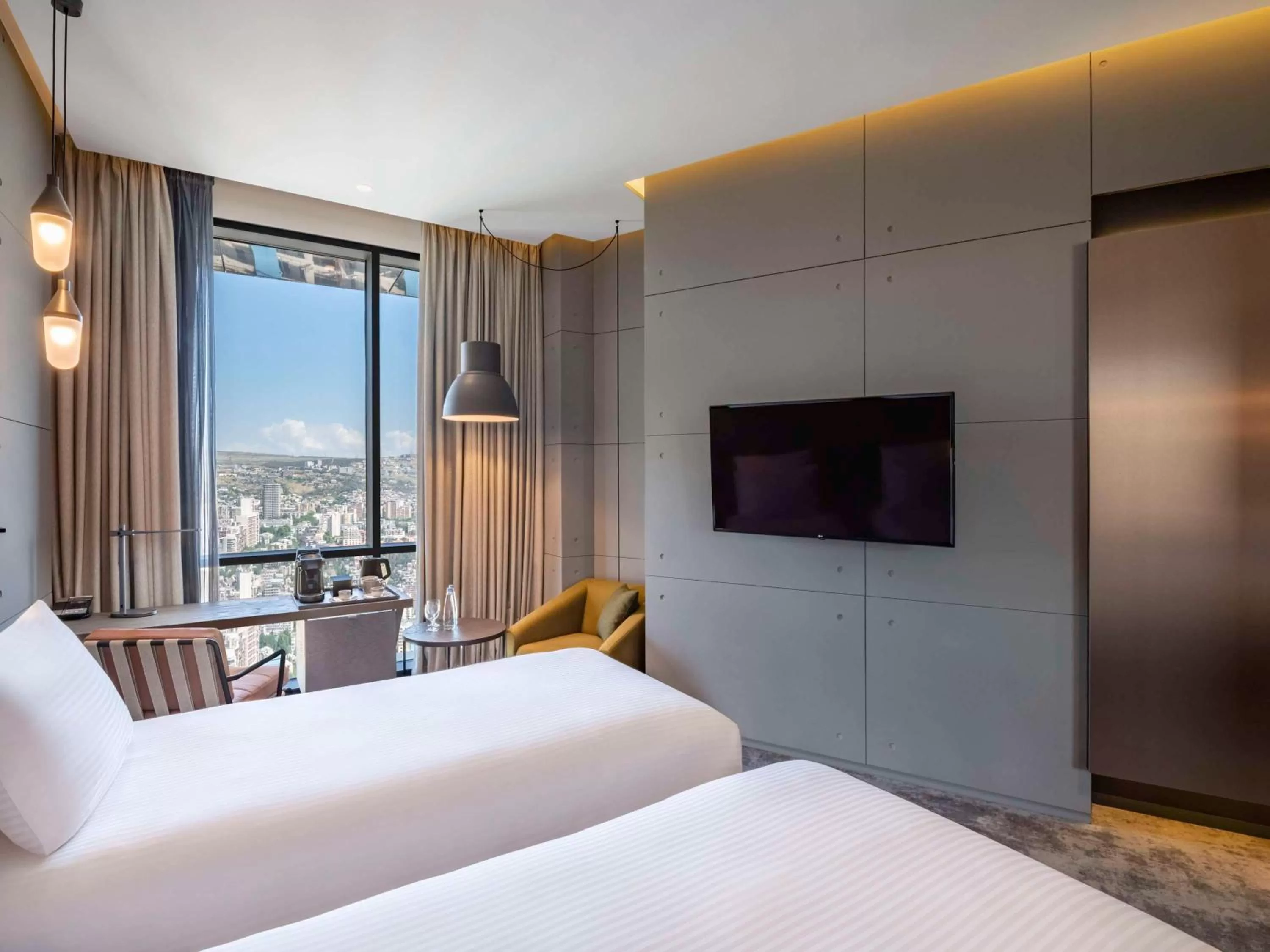 Superior Twin Room in Pullman Tbilisi Axis Towers