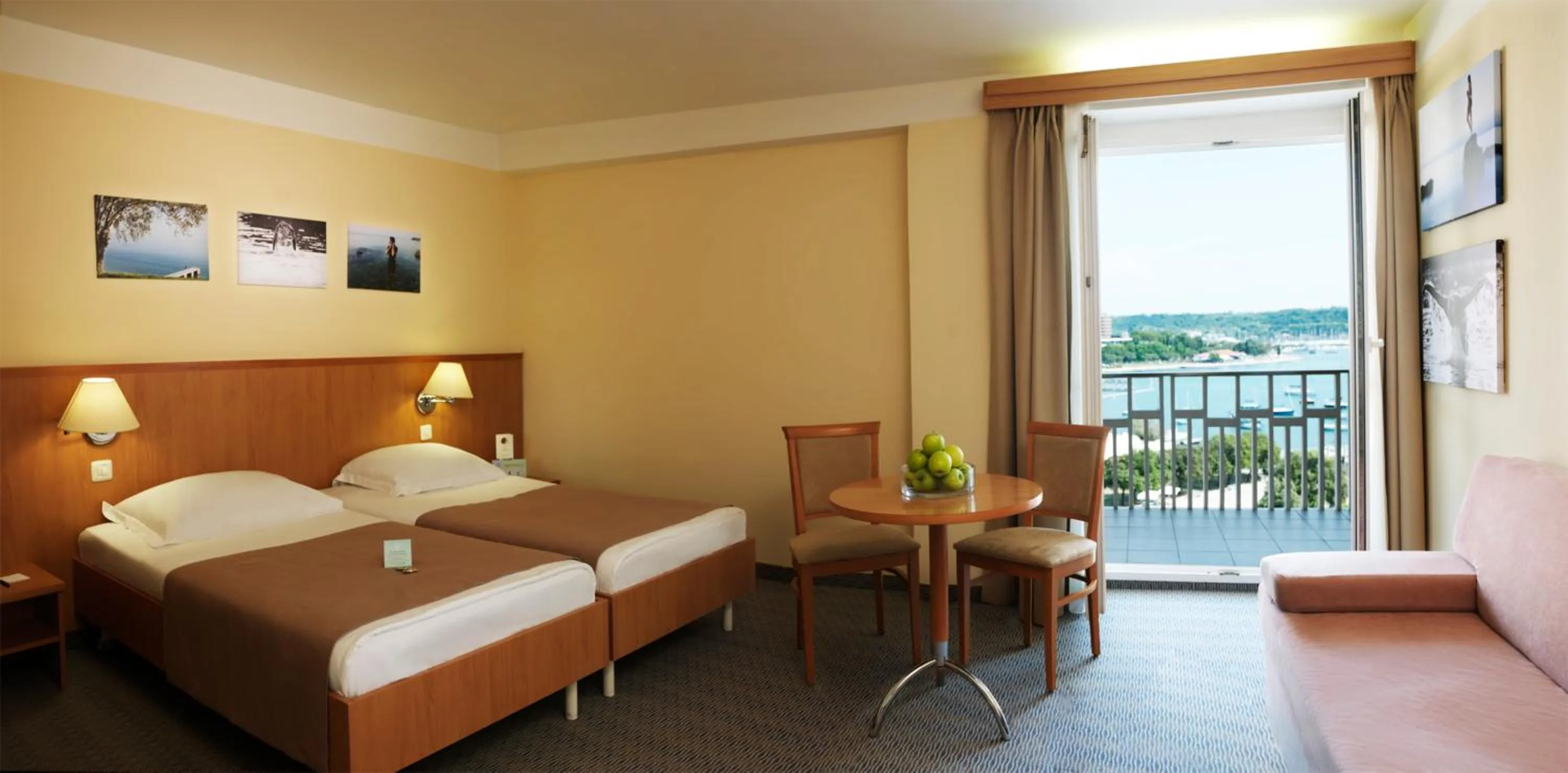 Double or Twin Room with Sea View and Balcony in Hotel Neptun - Terme & Wellness Lifeclass