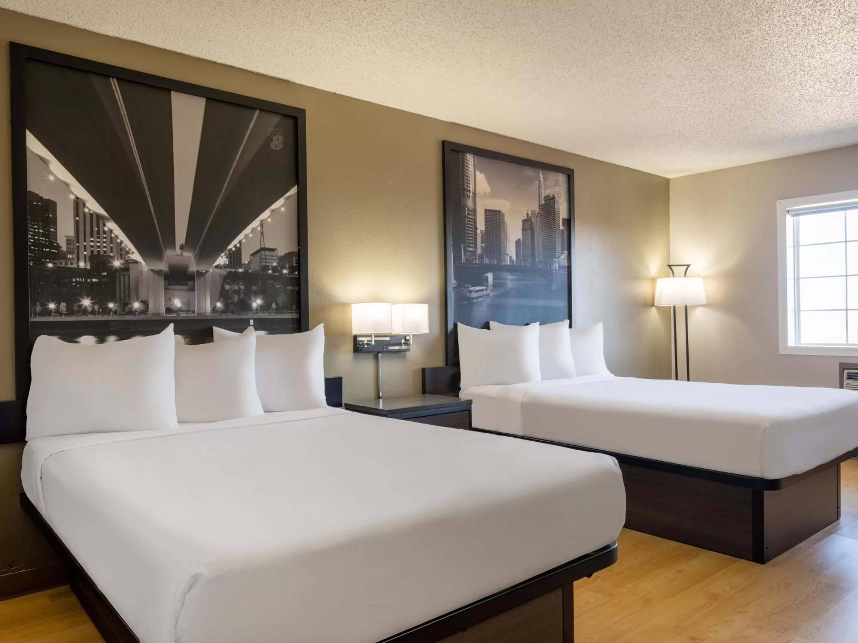 Double Room with Two Double Beds - Non-Smoking in Super 8 by Wyndham Clinton