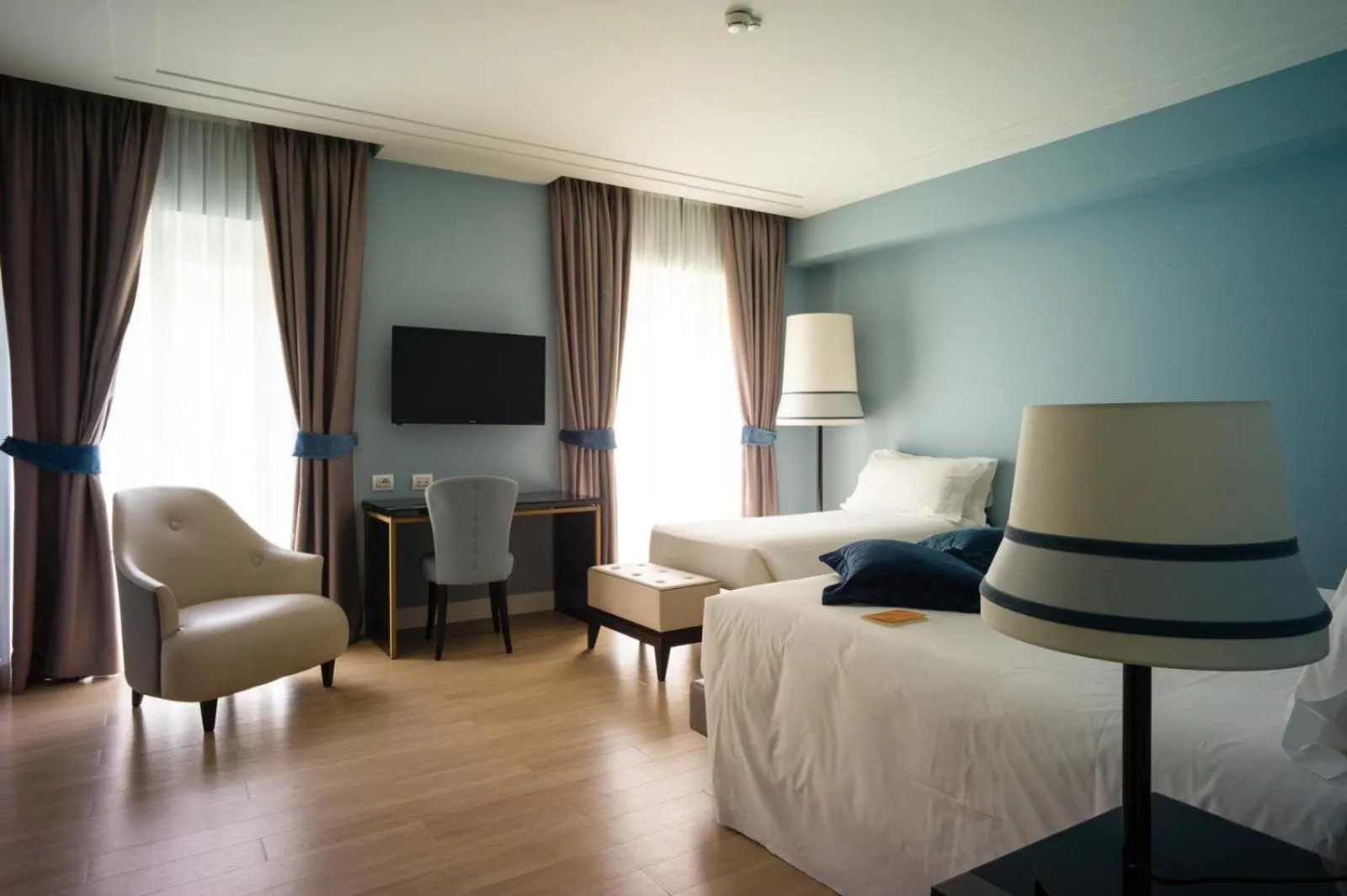 Double or Twin Room with Extra Bed in Turin Palace Hotel