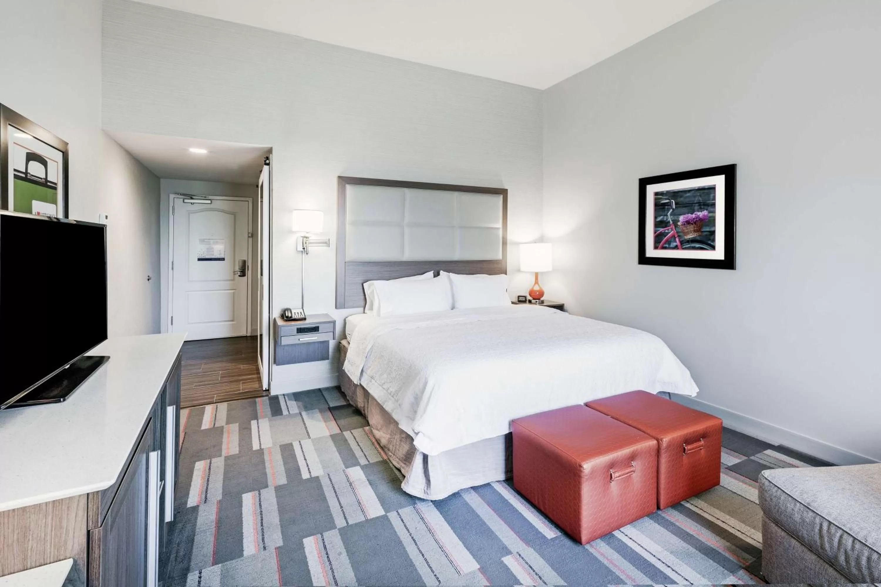 King Room - Hearing Accessible in Hampton Inn North Little Rock McCain Mall, AR