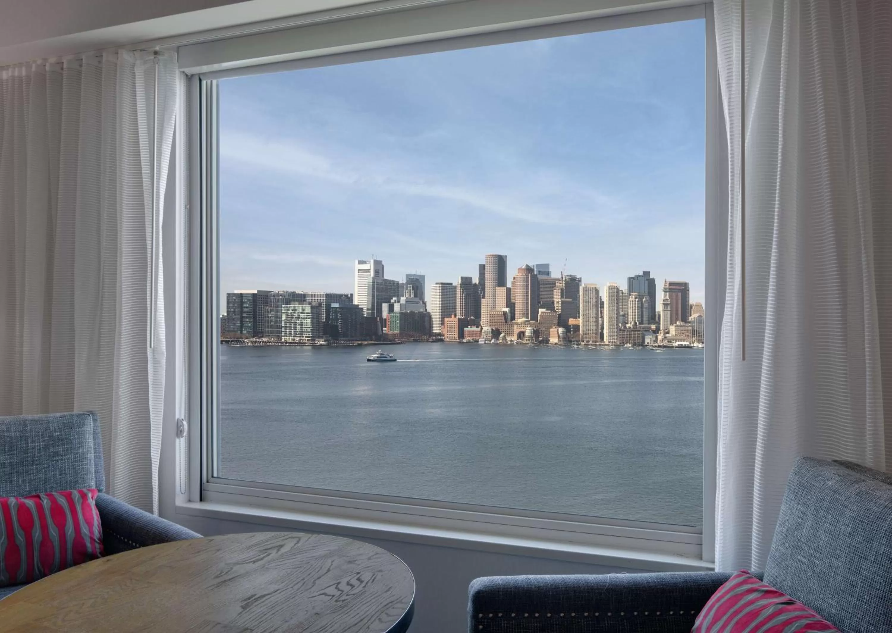 King Room with Harbor View in Hyatt Regency Boston Harbor