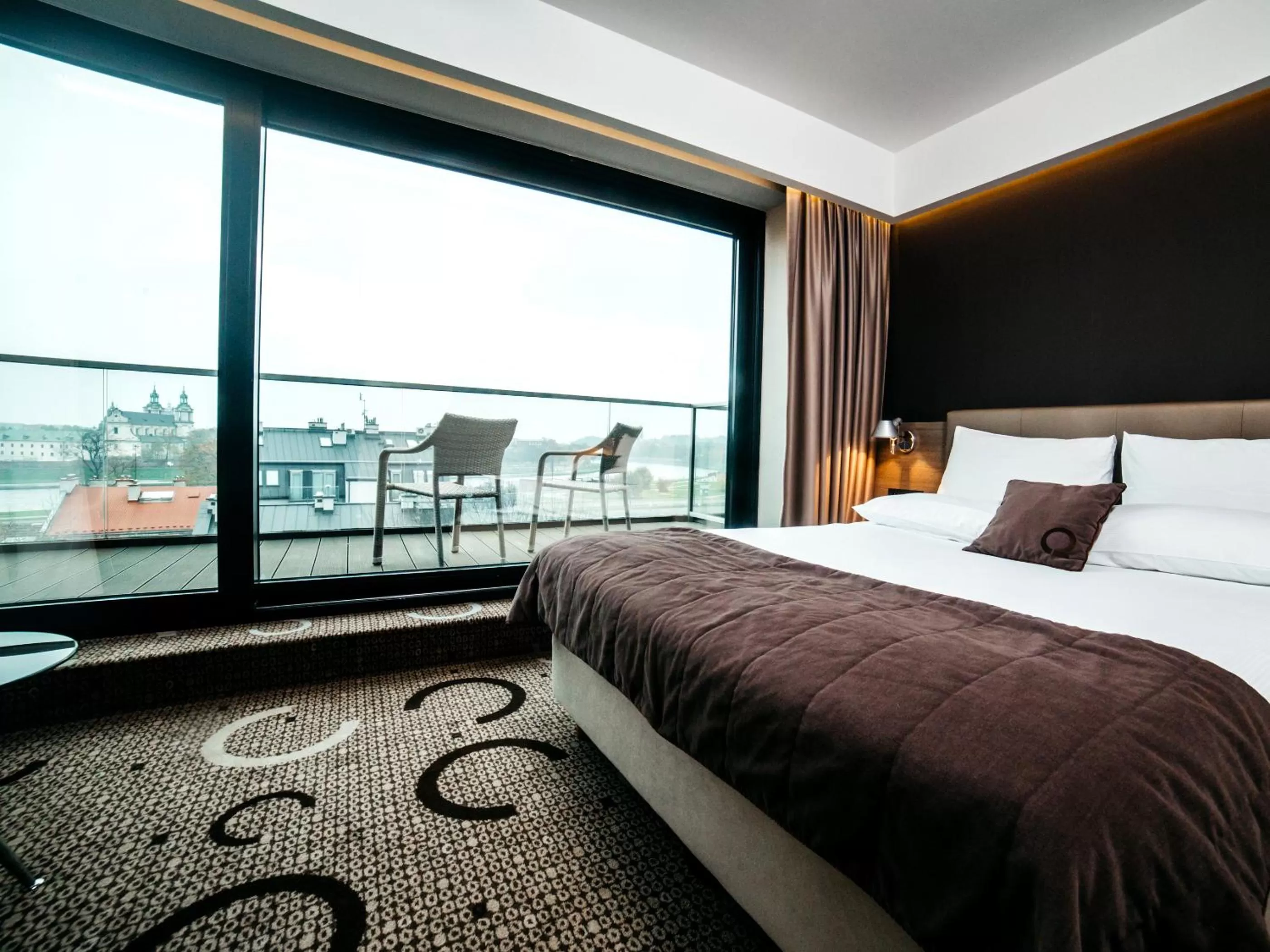 Deluxe Double Room with Balcony in Q Hotel Plus Kraków