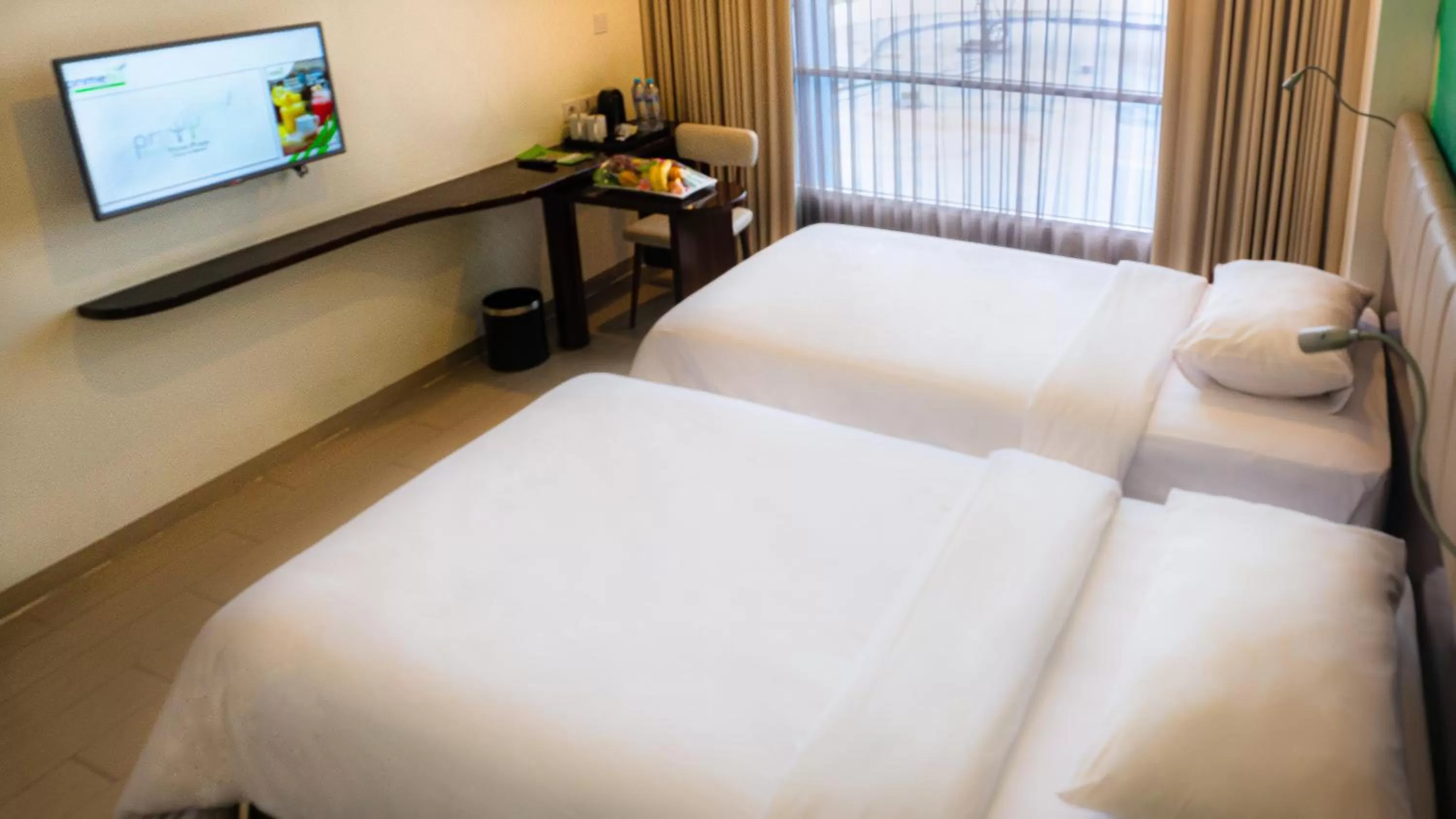 Deluxe Twin Breakfast in PrimeBiz Cikarang