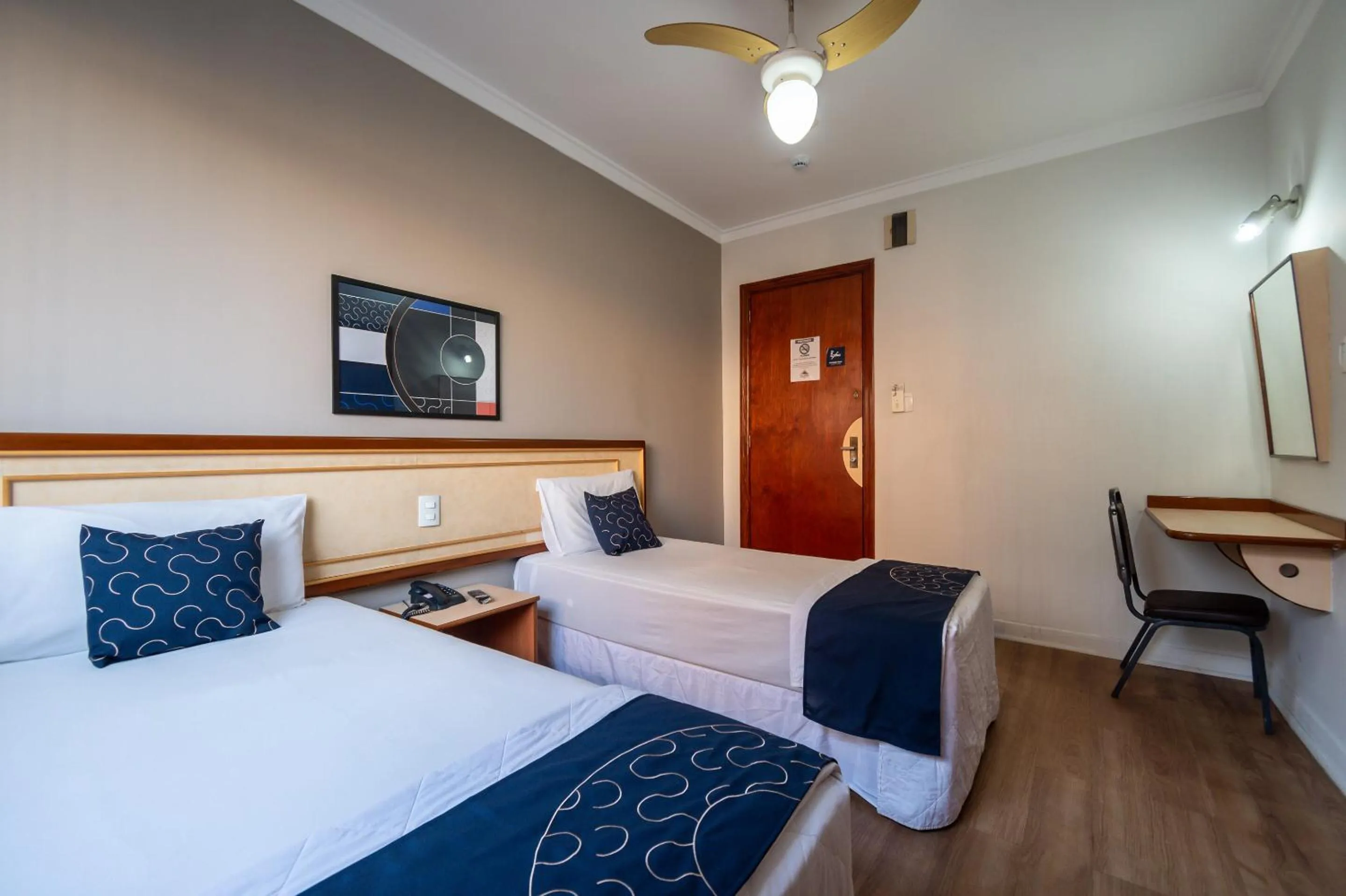 Standard Twin Room in Capital O Piratininga Hotel, Sao Paulo