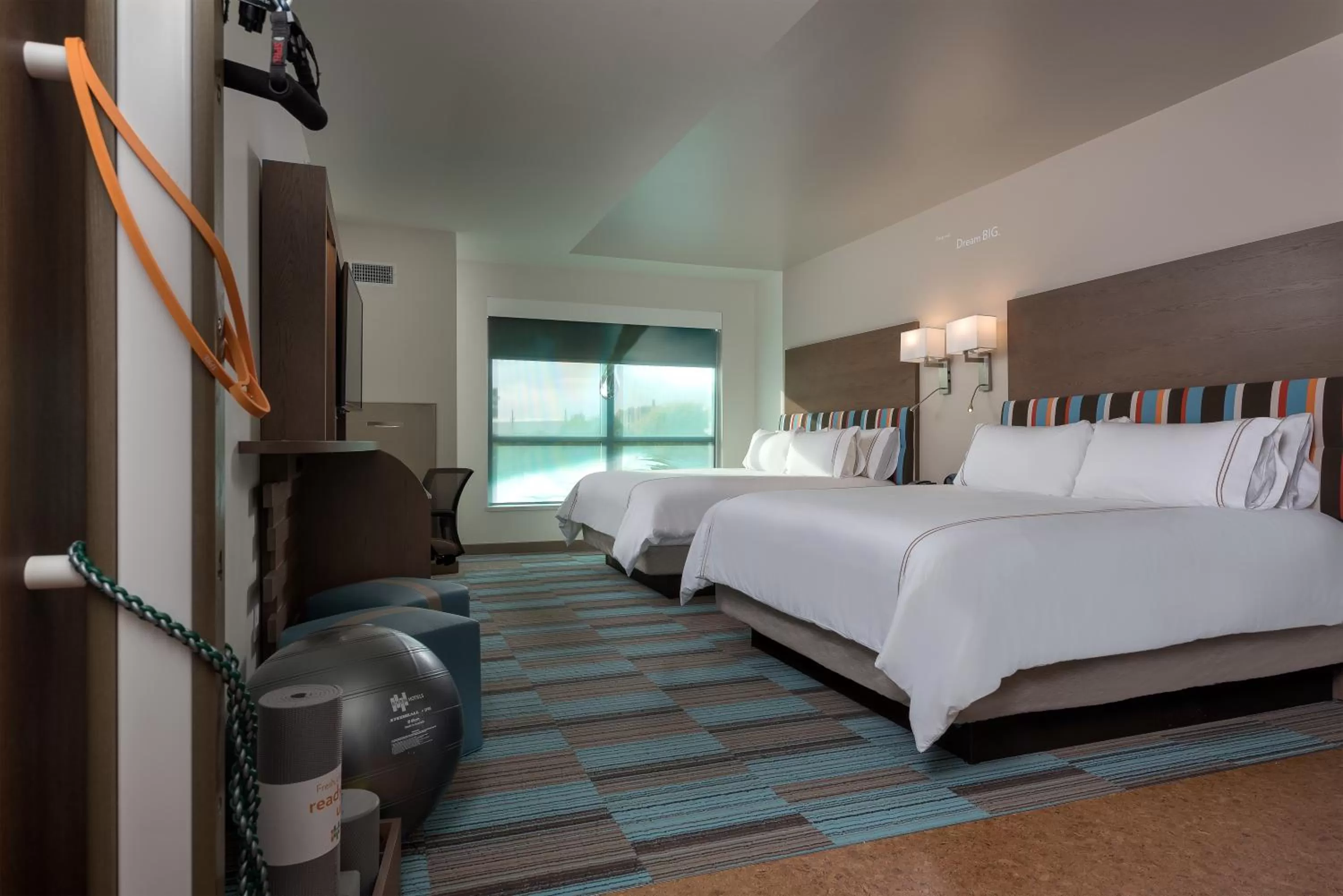 Standard King Room with Two King Beds - Communication Accessible in EVEN Hotel Omaha Downtown - Old Market by IHG