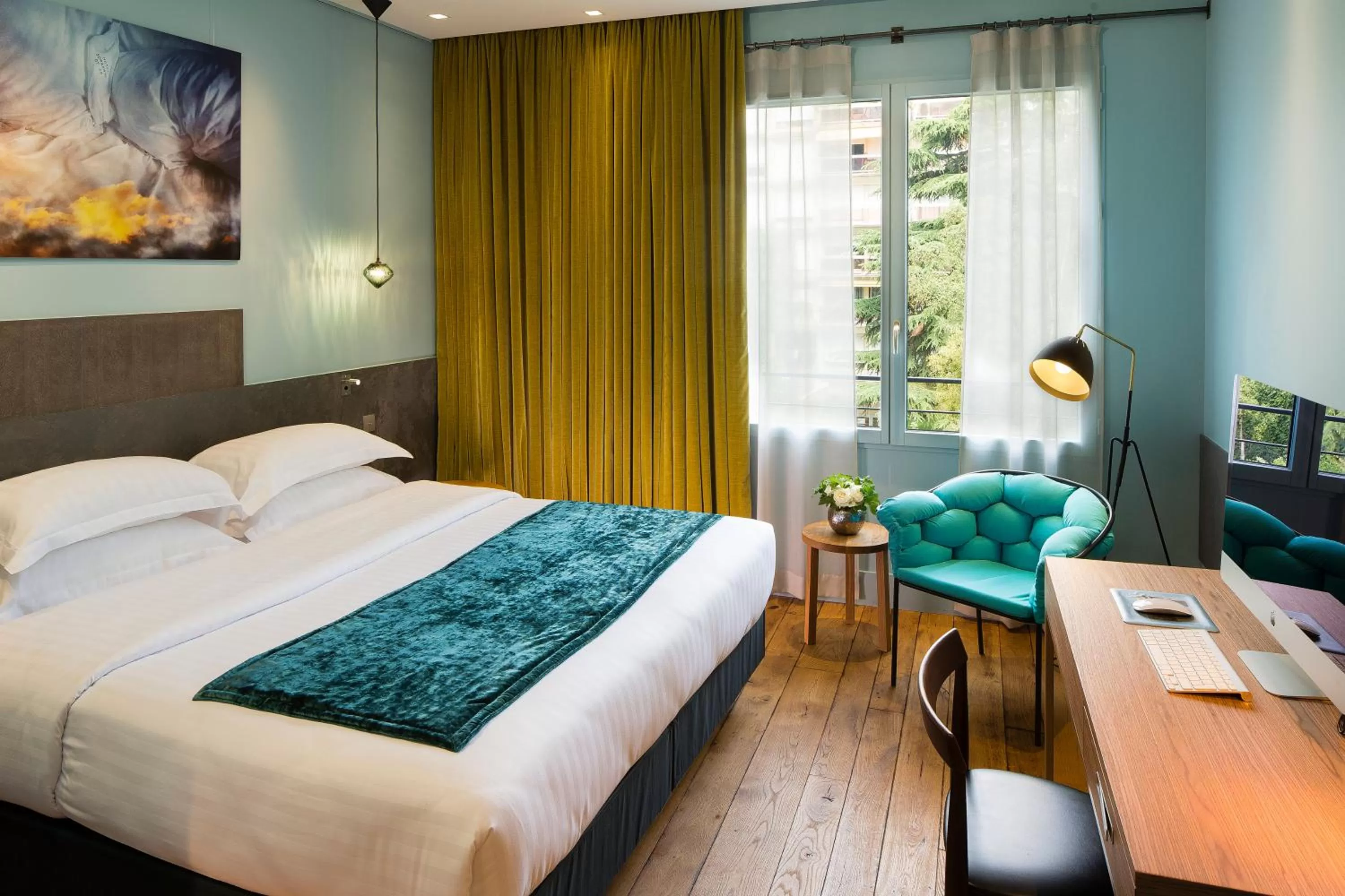 Deluxe Double Room with Garden View in Hotel & Spa La Belle Juliette