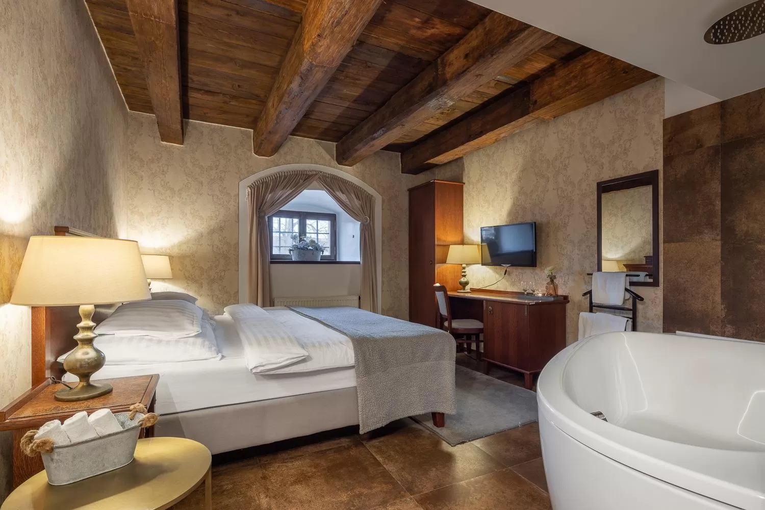 Deluxe Double or Twin Room in Pytloun Chateau Hotel Ctěnice