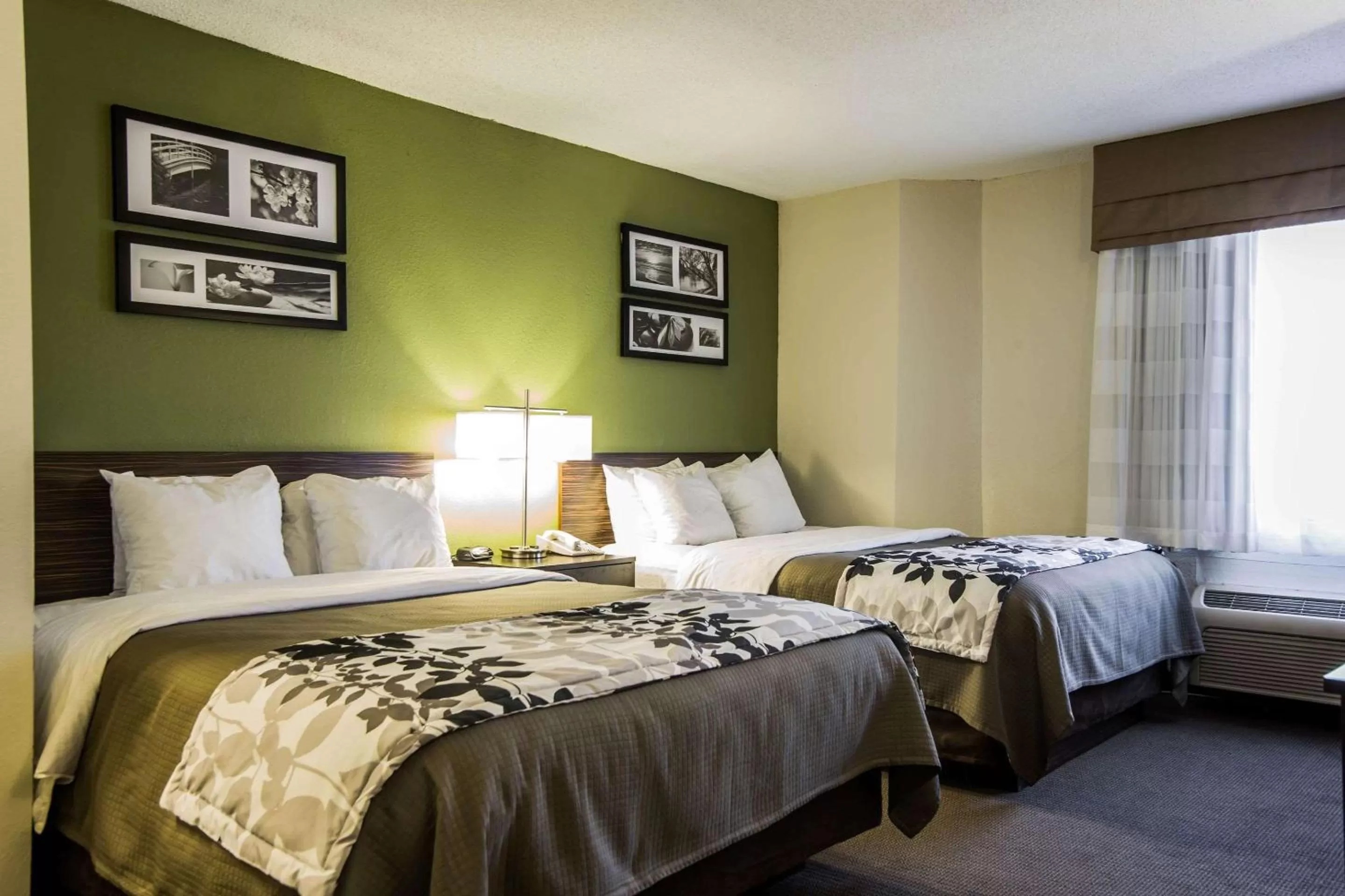 Queen Room with Two Queen Beds - Non-Smoking in Sleep Inn Columbia Airport