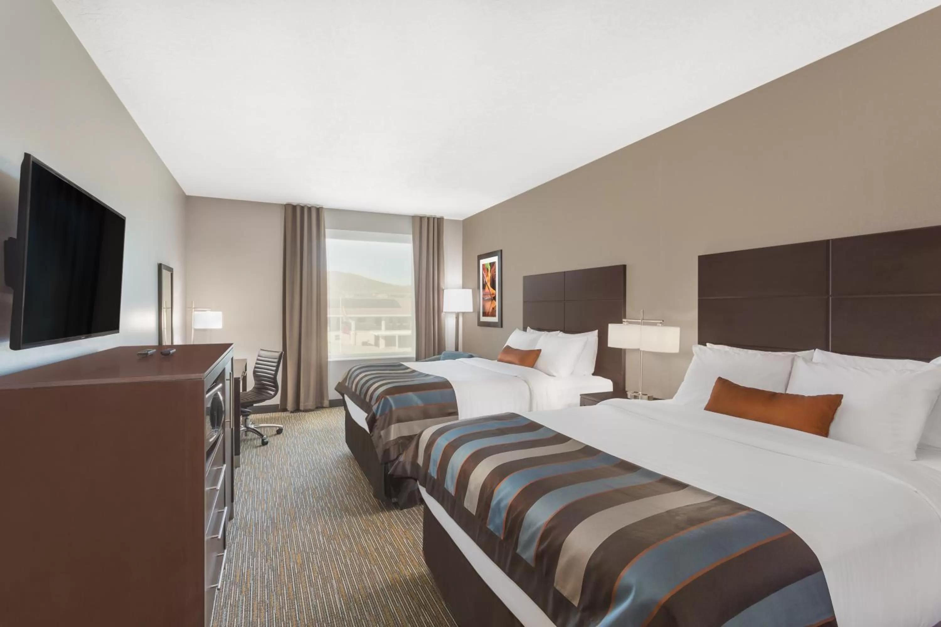 Queen Room with Two Queen Beds - Non-Smoking in Wingate by Wyndham Hurricane Zion National Park