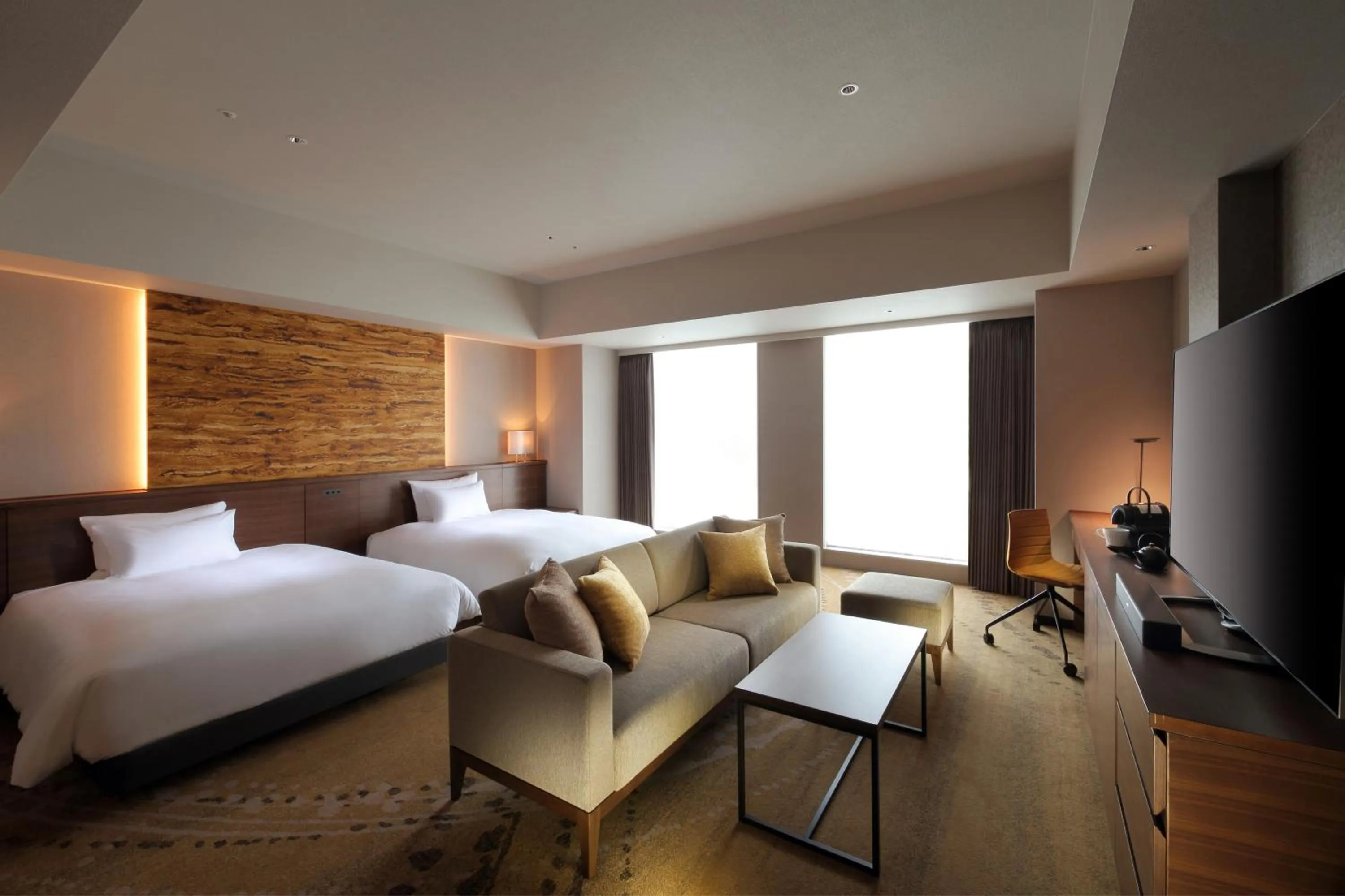 Twin Room - single occupancy - Disability Access - Non-Smoking in Hotel Metropolitan Sendai East