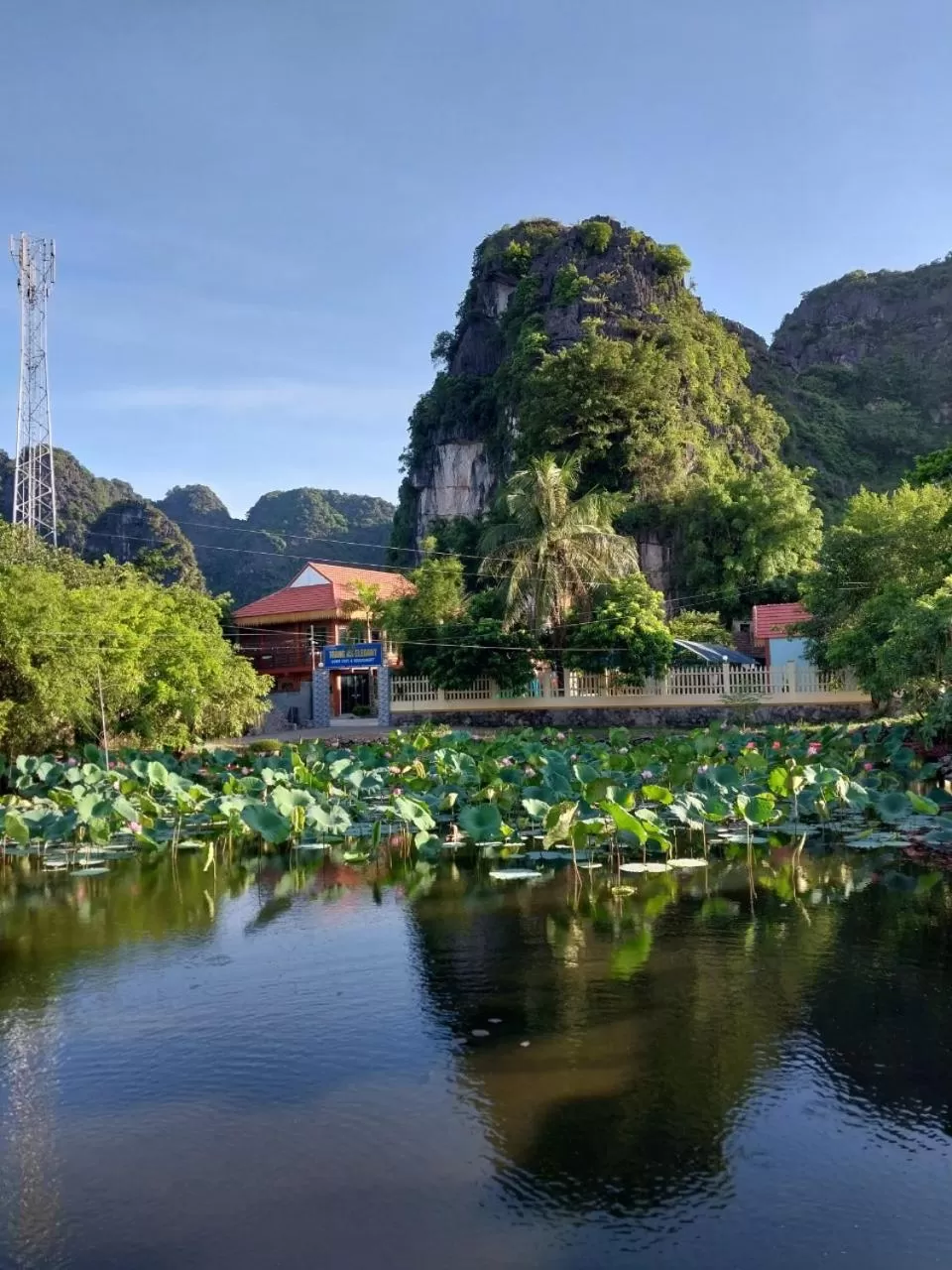 Quadruple Room with Mountain View in Trang An Elegant Homestay