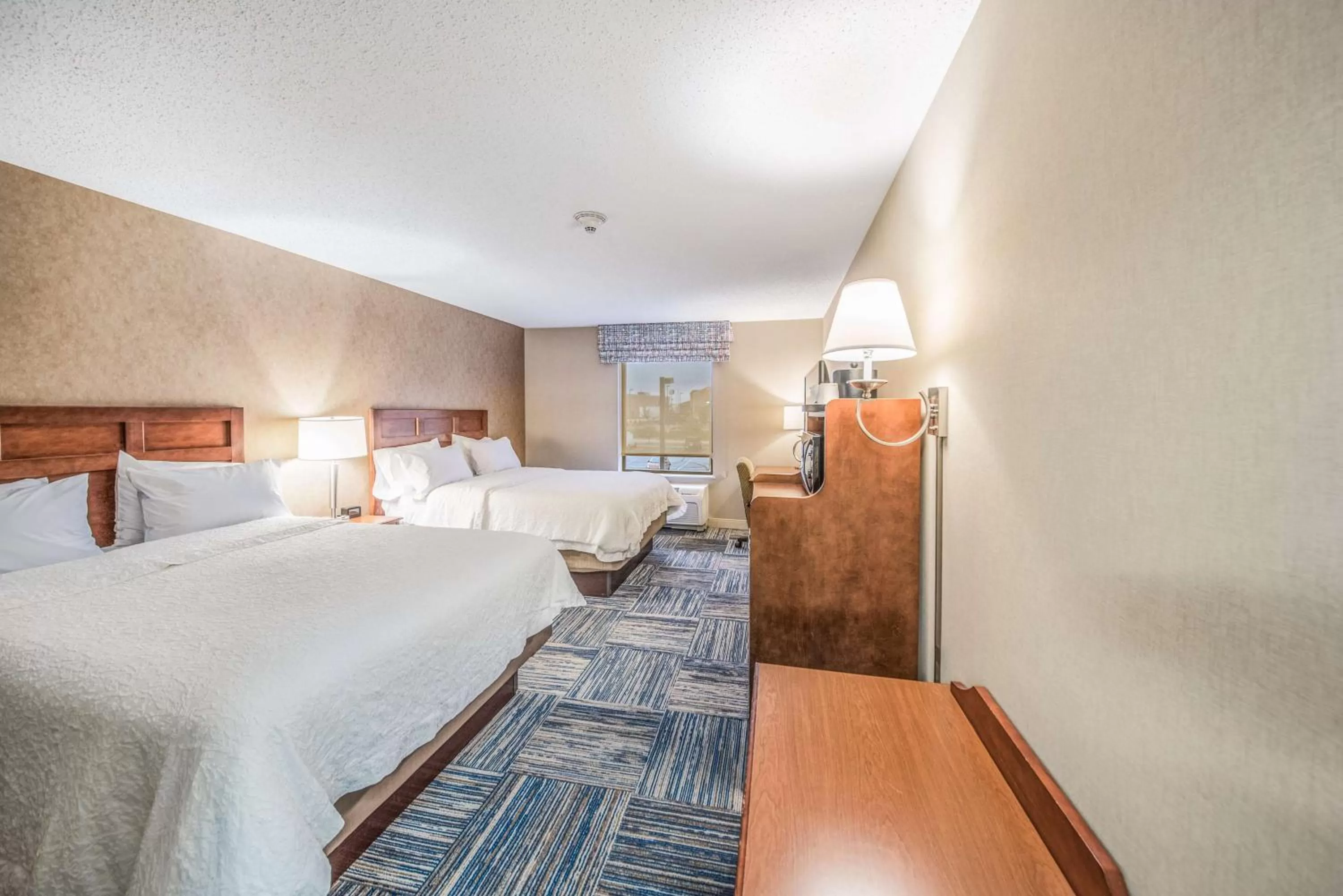 Room with Two Queen Beds - Non-Smoking in Hampton Inn Greenfield