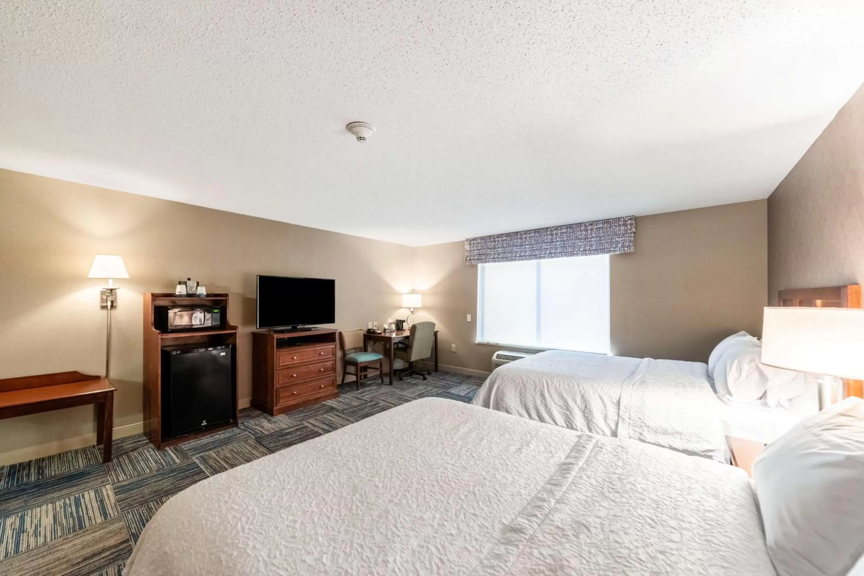 Queen Room with Two Queen Beds - Mobility and Hearing Access/Non-Smoking in Hampton Inn Greenfield