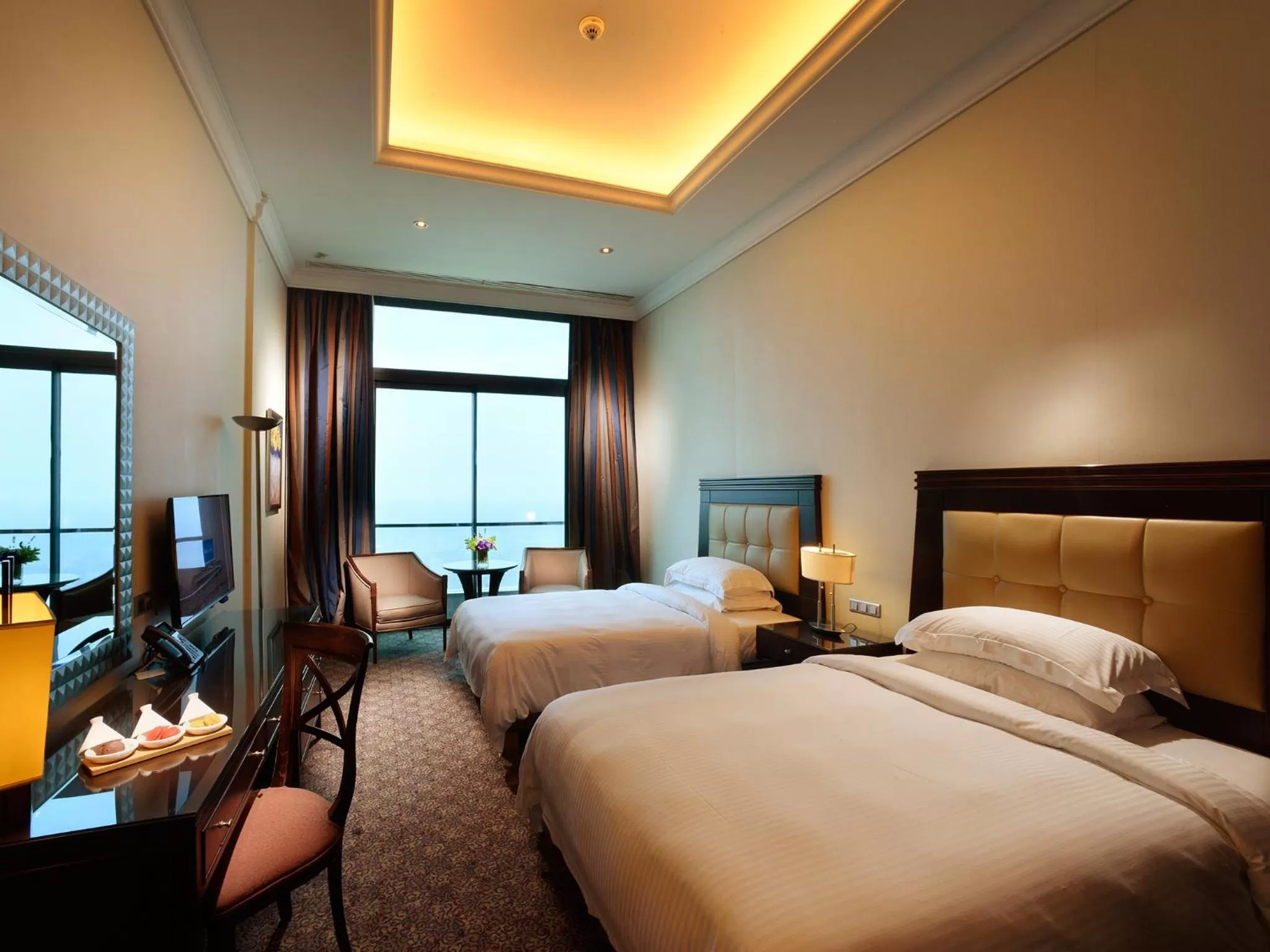 Partial Sea View Studio - Twin Beds in Raouche Arjaan by Rotana