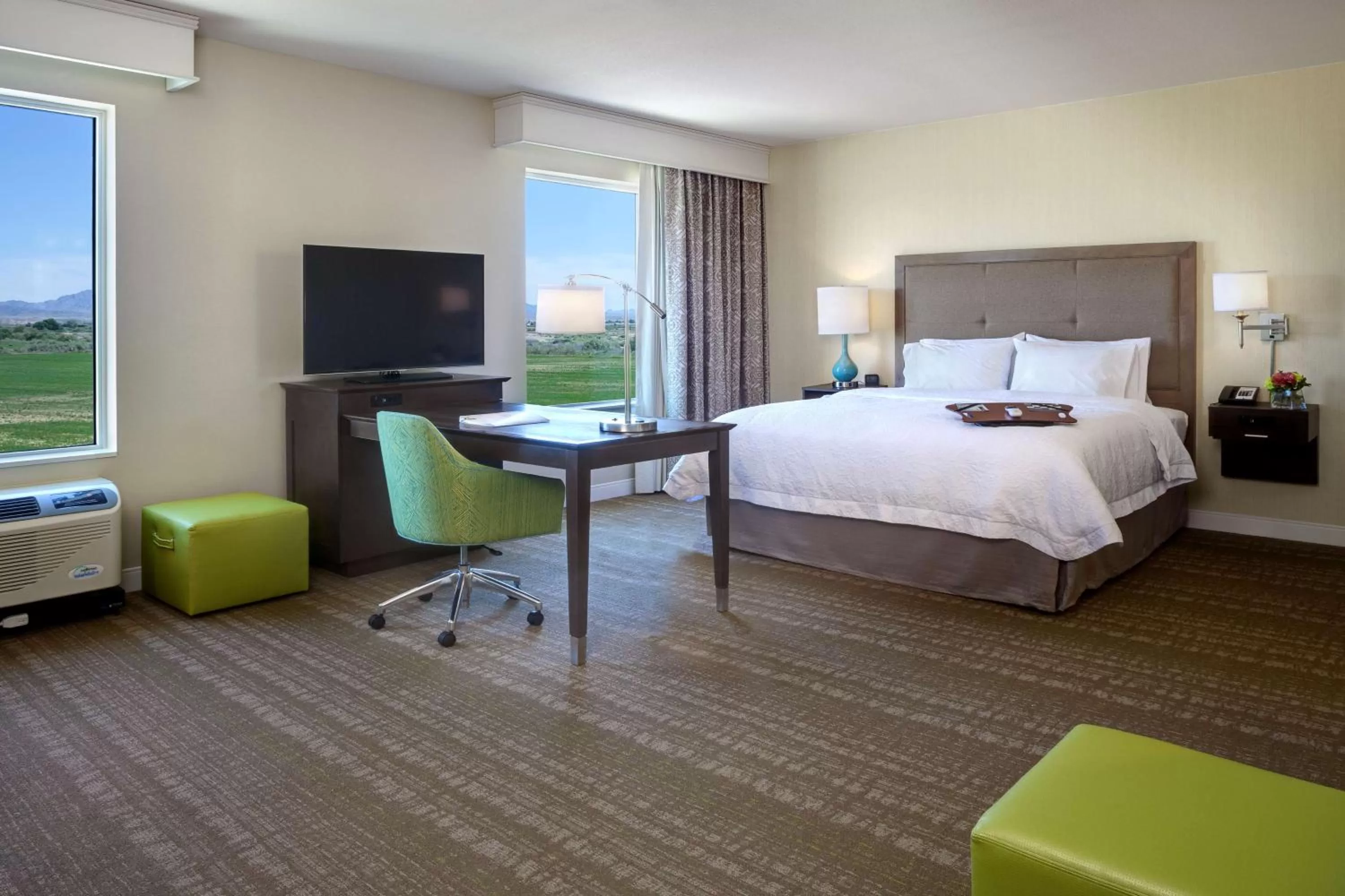 King Room with Accessible Tub - Mobility and Hearing Access/Non-Smoking in Hampton Inn & Suites Blythe, CA