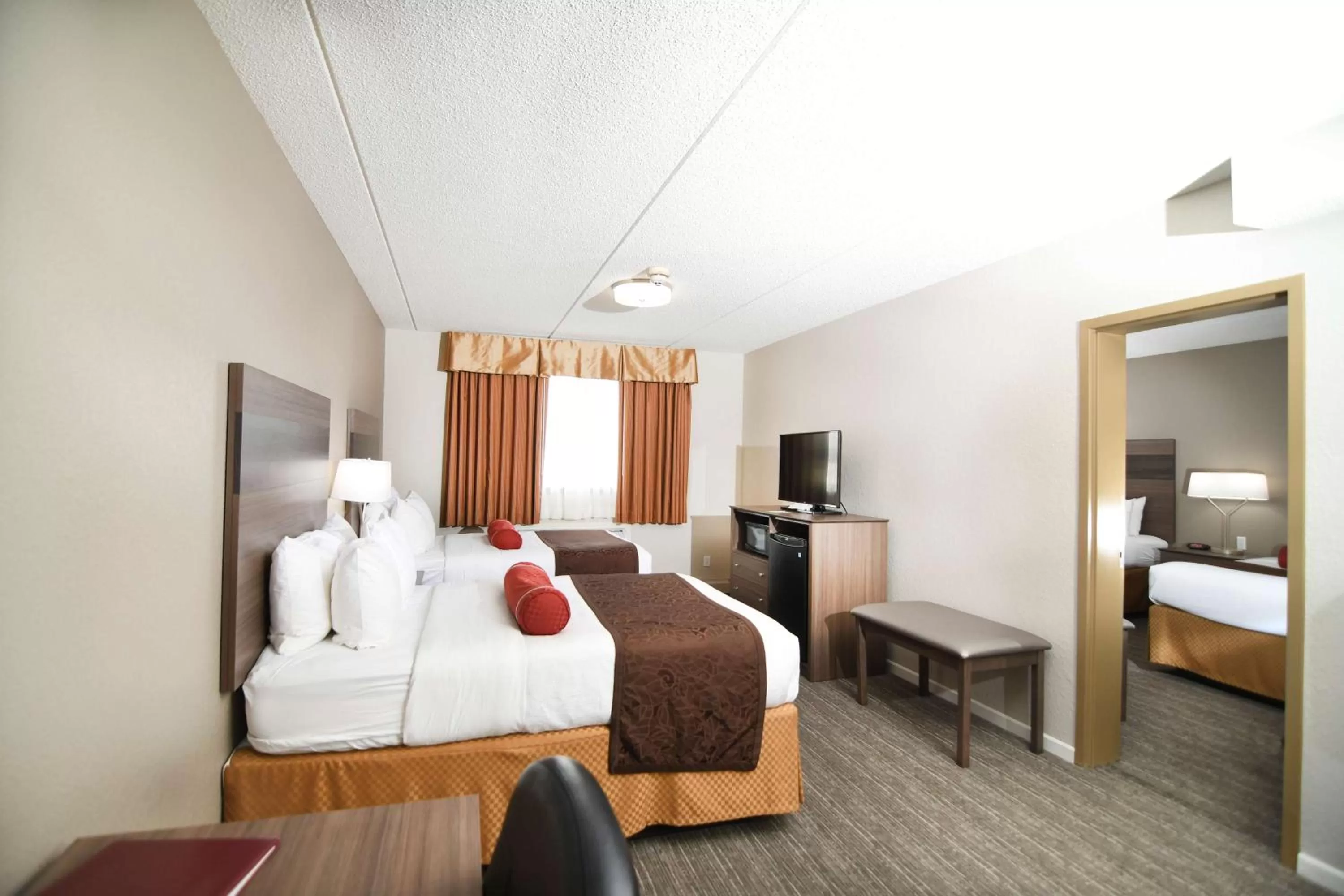 Two-Room Suite with Four Double Beds - Non-Smoking in Best Western Plus Sandusky Hotel & Suites