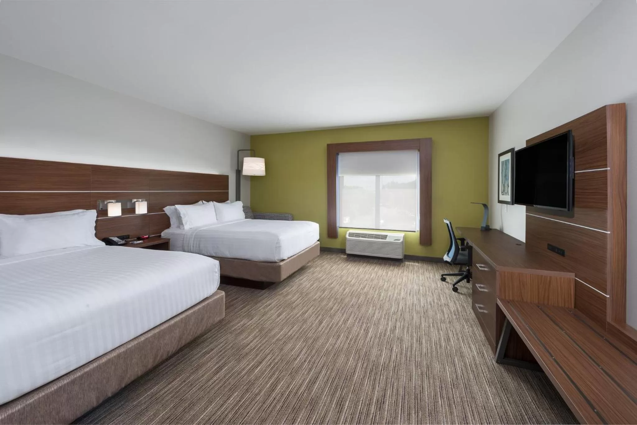 Double Room with Two Double Beds - Hearing Accessible/Non-Smoking  in Holiday Inn Express Troy by IHG