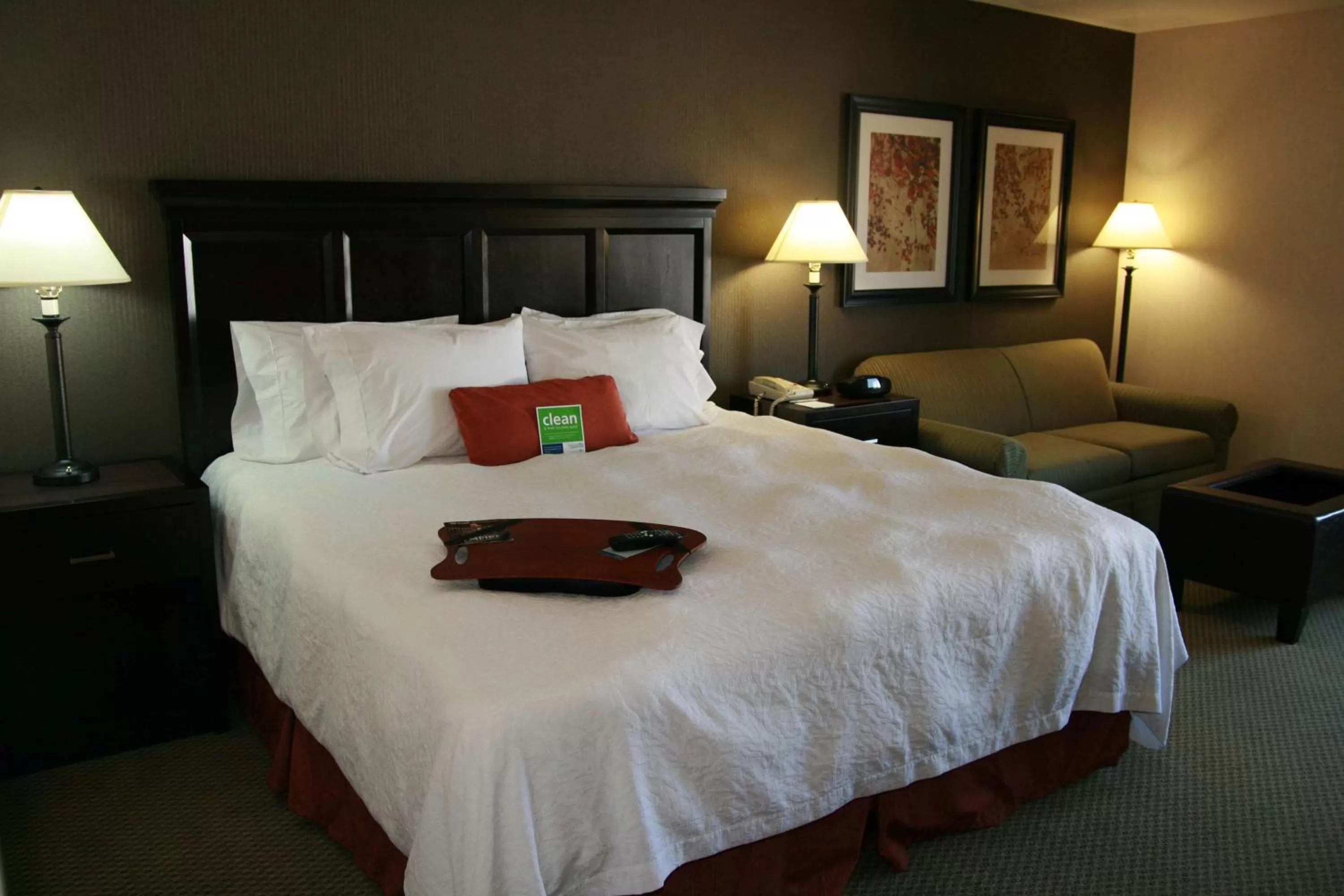 King Room with Sofa Bed and Study - Non-Smoking in Hampton Inn Salt Lake City/Murray