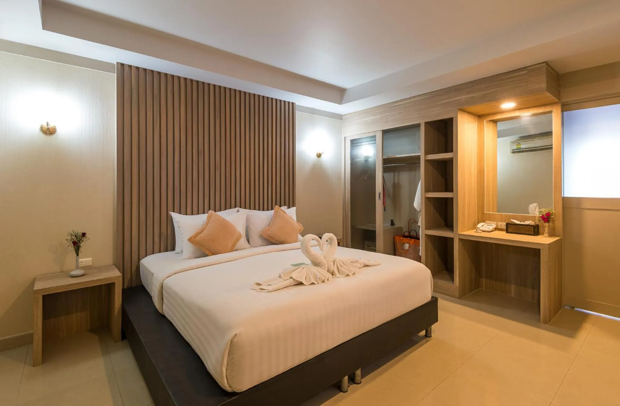 Deluxe Double or Twin Room with Balcony in Lanta Sand Resort & Spa