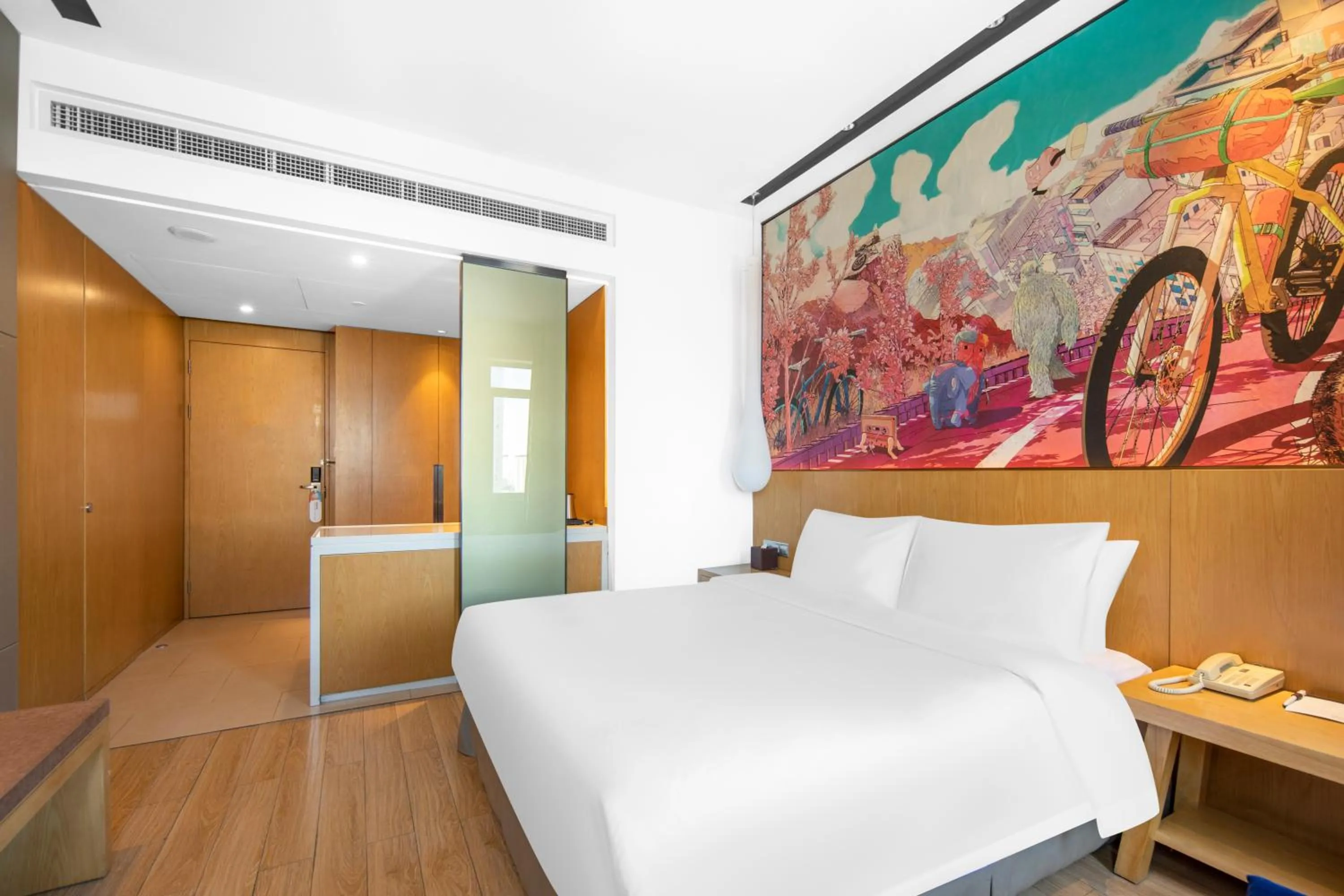 Deluxe King Room in Minimax Hotel Shanghai Songjiang