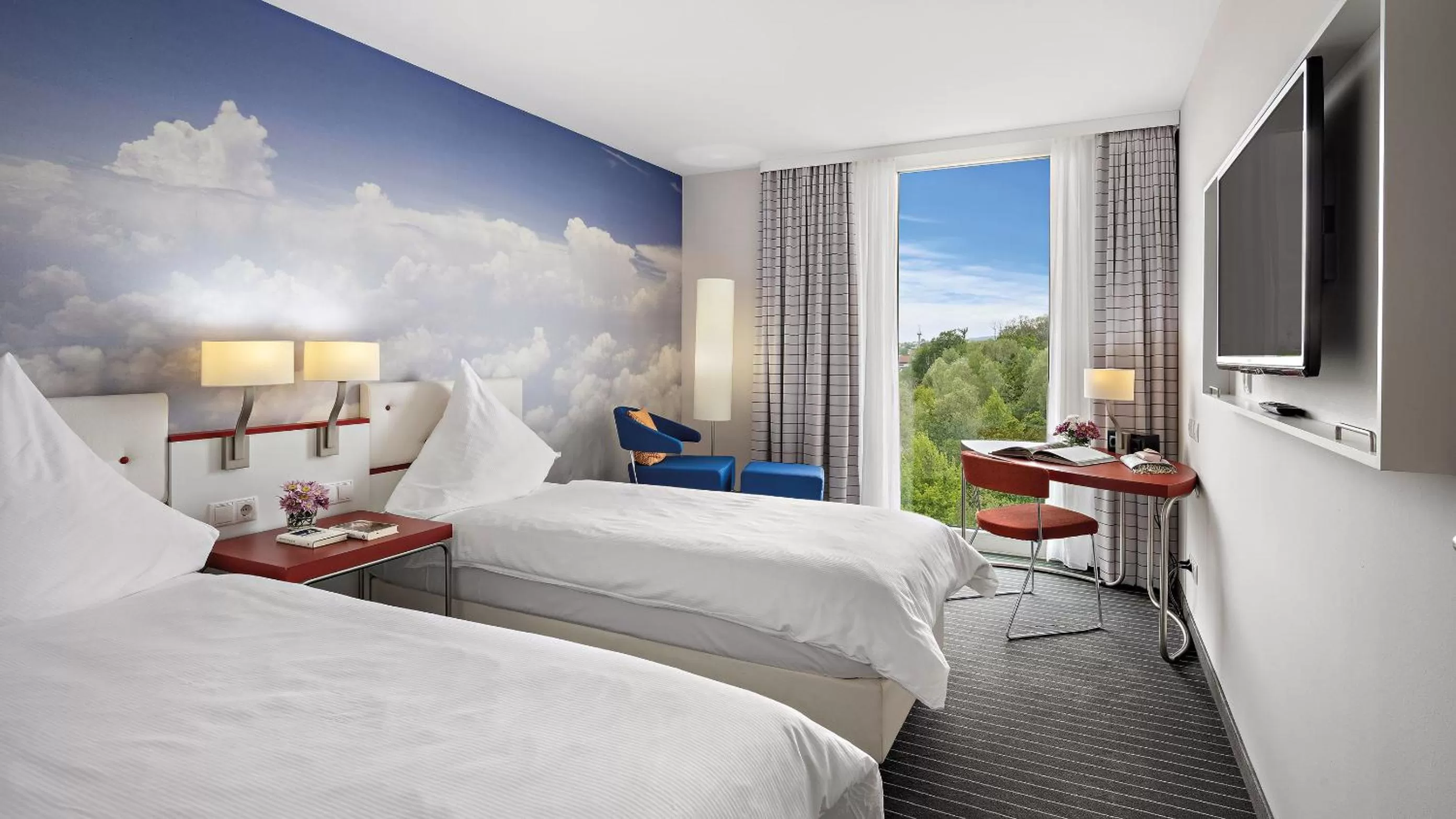 Twin Room in Styles Hotel Friedrichshafen