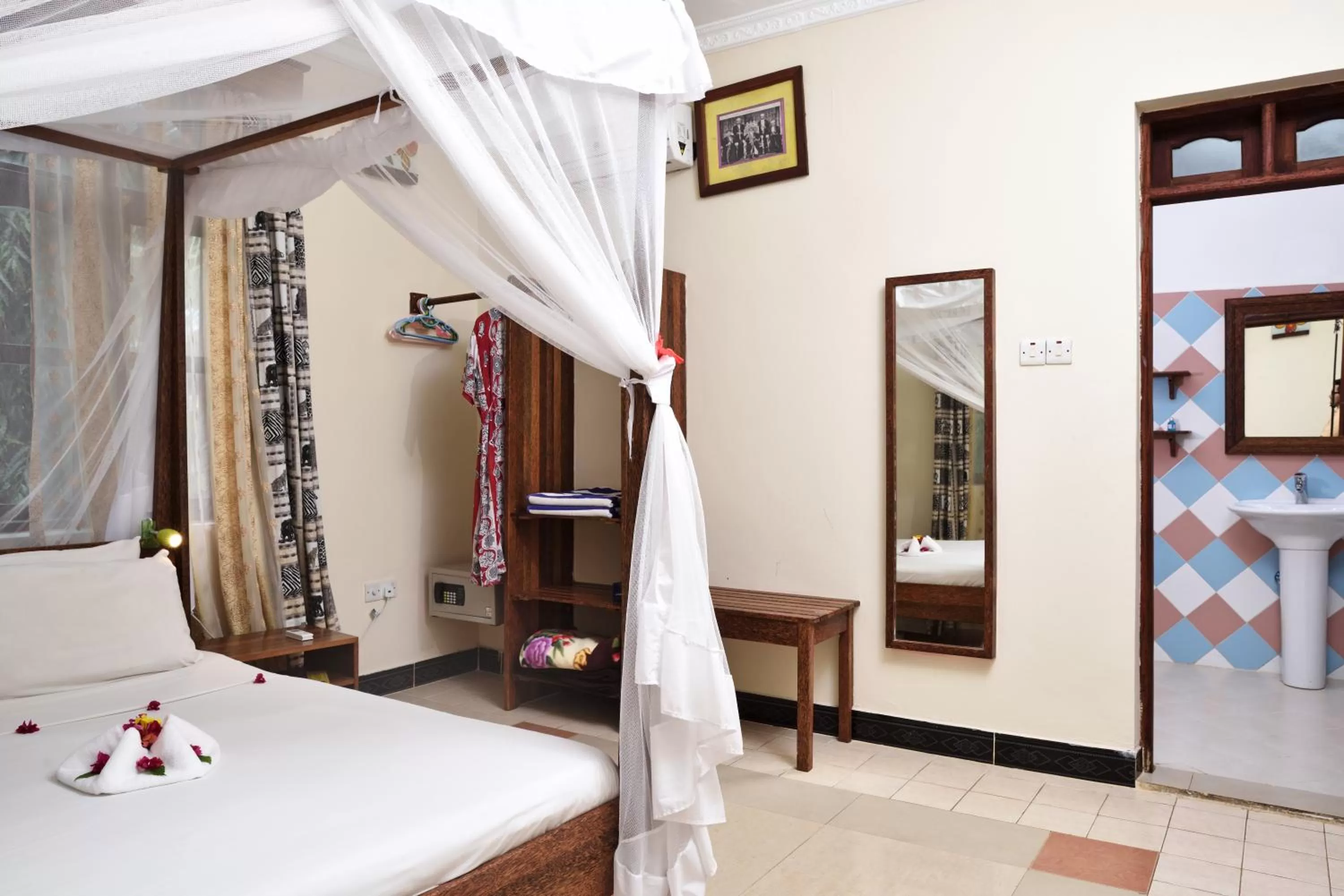 Budget Double in Sharing Apartment in Mnarani Beach Cottages